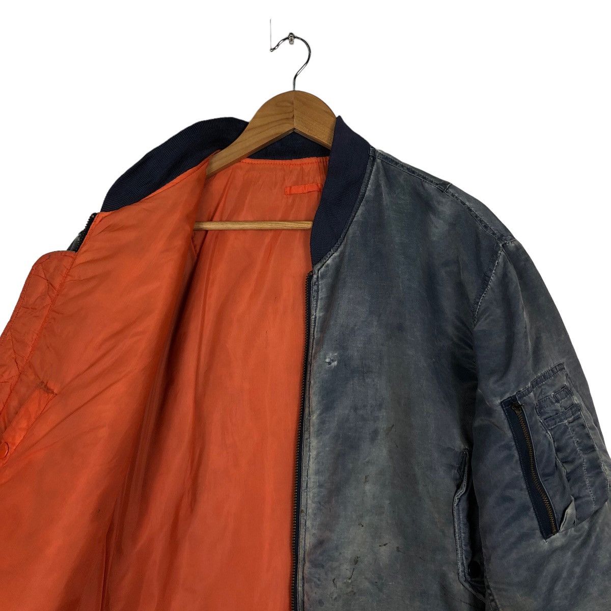 Buzz Rickson's 🔥90’s Vintage Bomber Jacket Military US Navy Work Wear Size US M / EU 48-50 / 2 - 9 Thumbnail
