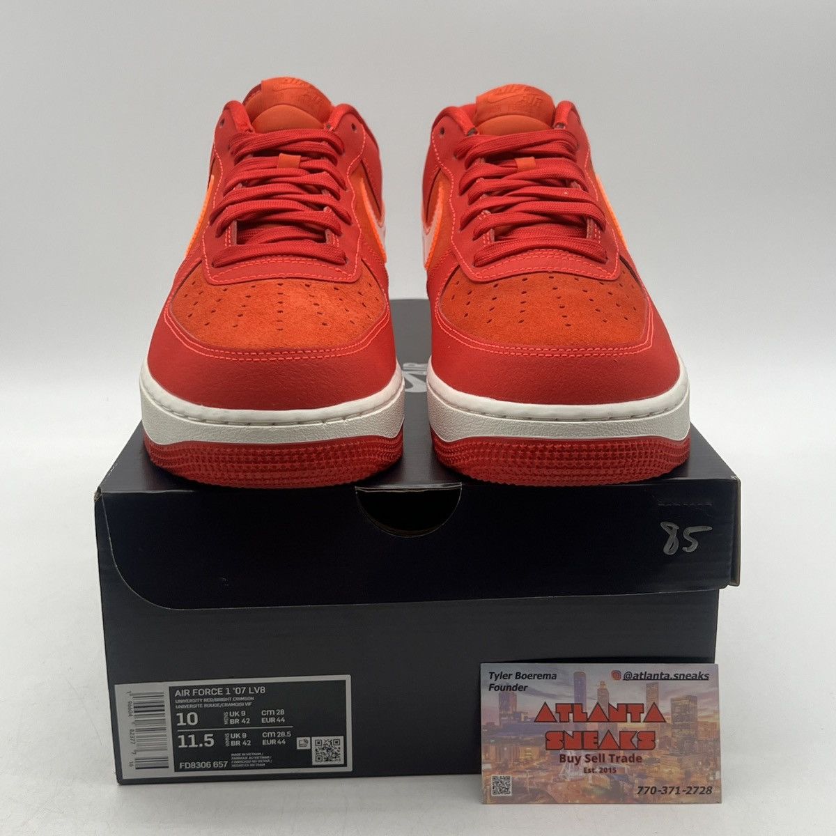Nike Air Force 1 atl Size US 10 / EU 43 - 2 Thumbnail