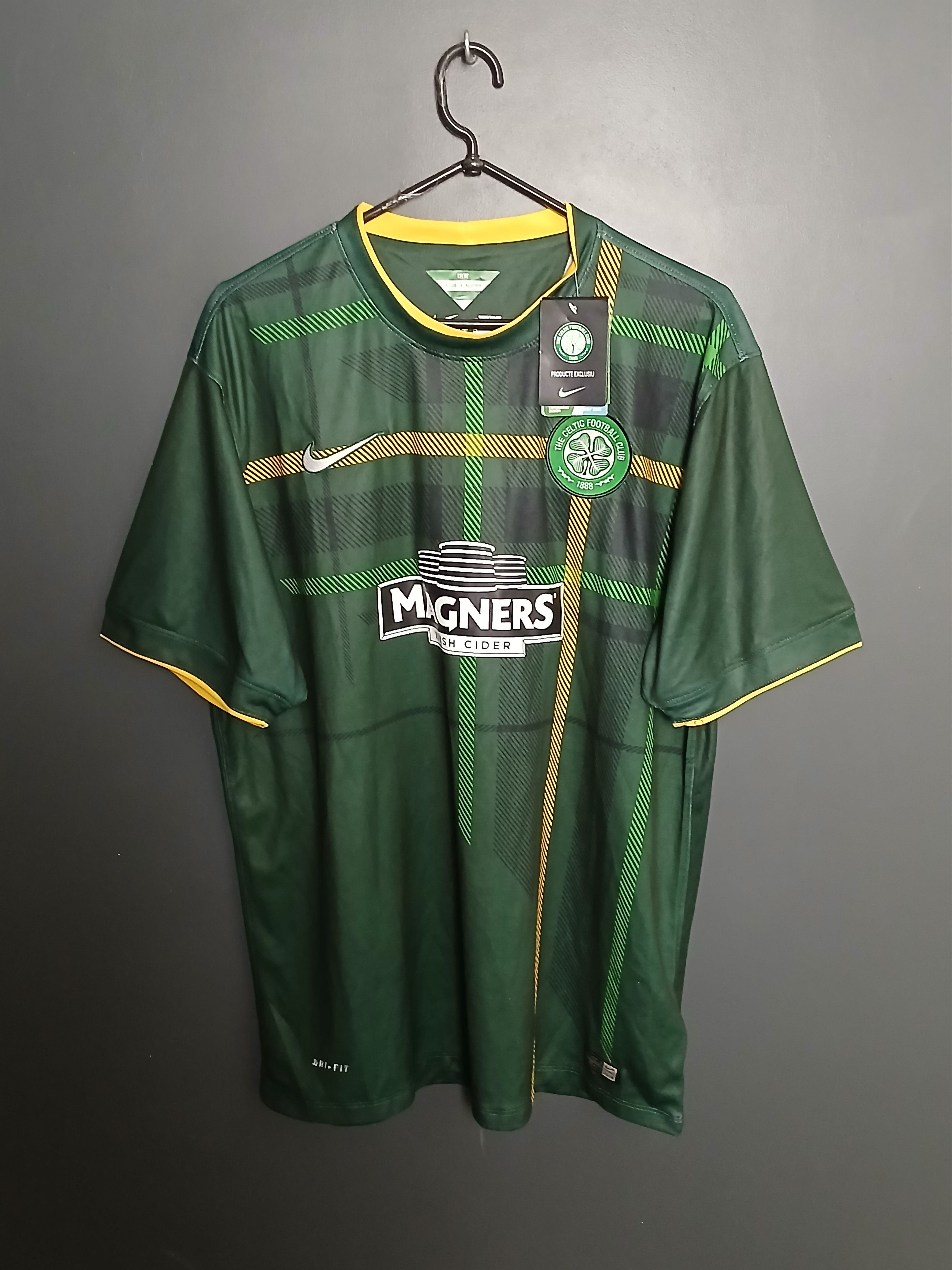 Nike Celtic 14/15 Away Football Jersey T-Shirt Size US XXL / EU 58 / 5 - 1 Thumbnail