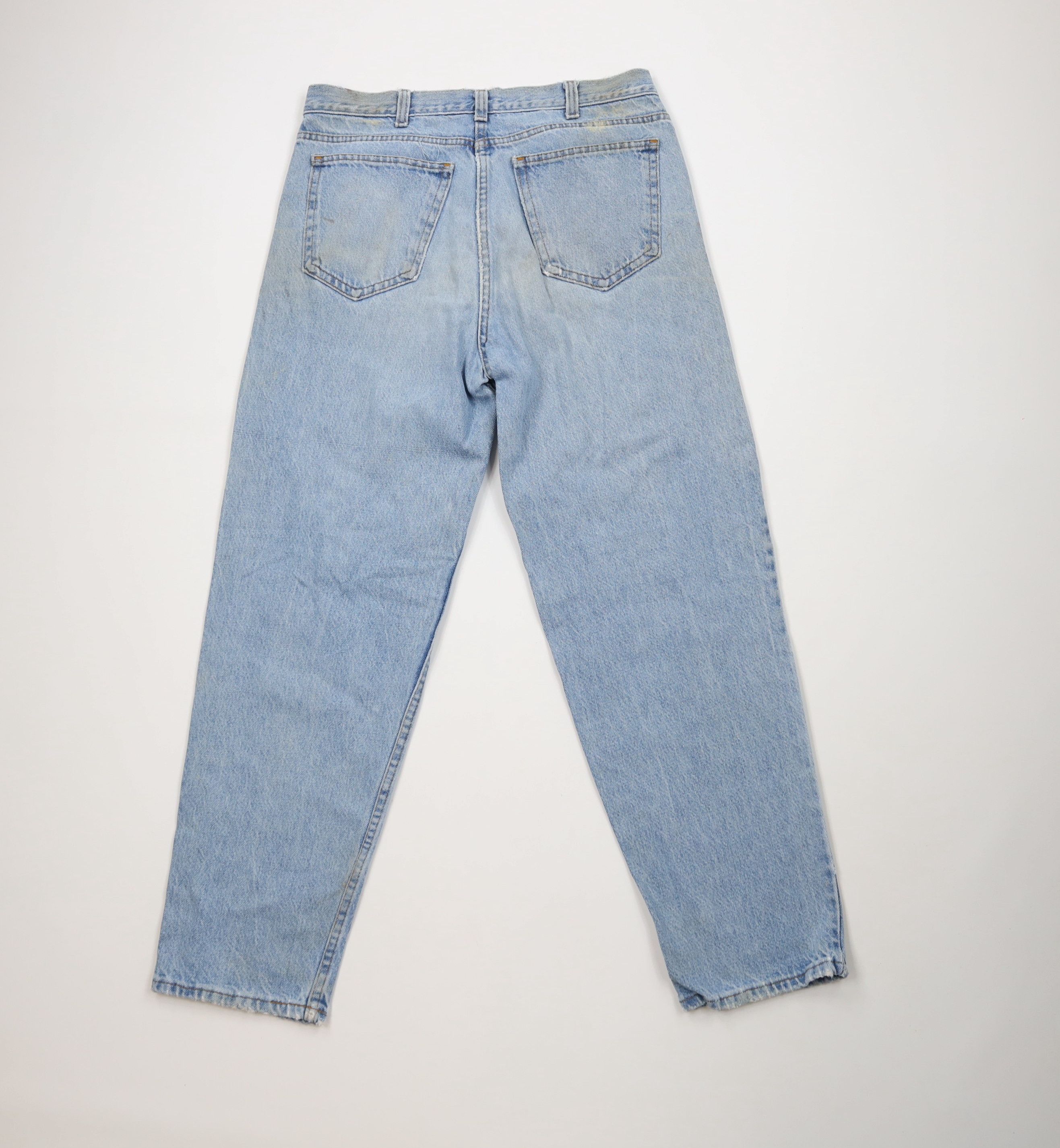 Vintage Vintage 90s Streetwear Fit Tapered Leg Denim Jeans USA Size US 34 / EU 50 - 11 Thumbnail