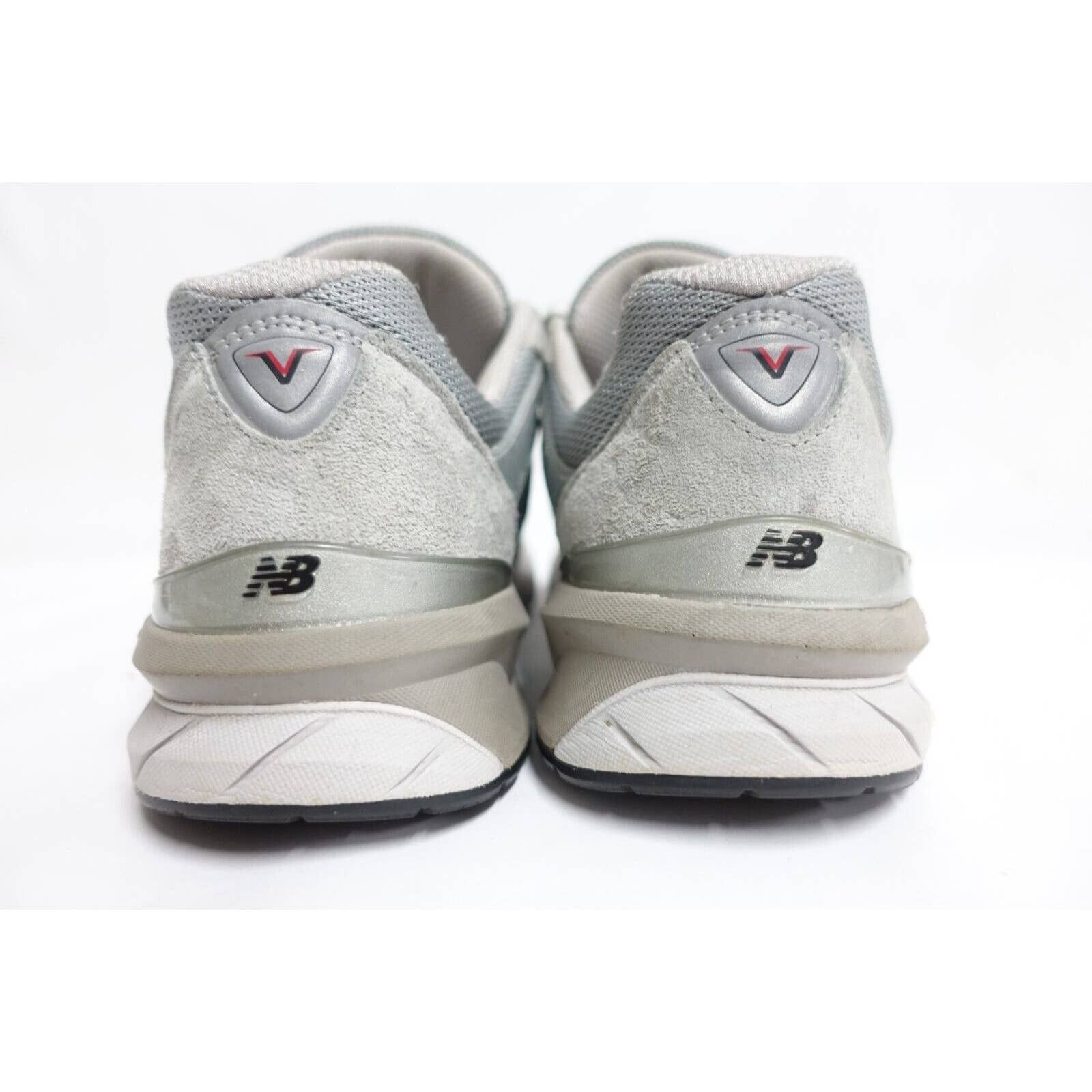 New Balance NEW BALANCE 990v5 Running Shoes Suede 11.5 2E EE Wide Grey Size US 11.5 / EU 44-45 - 4 Thumbnail