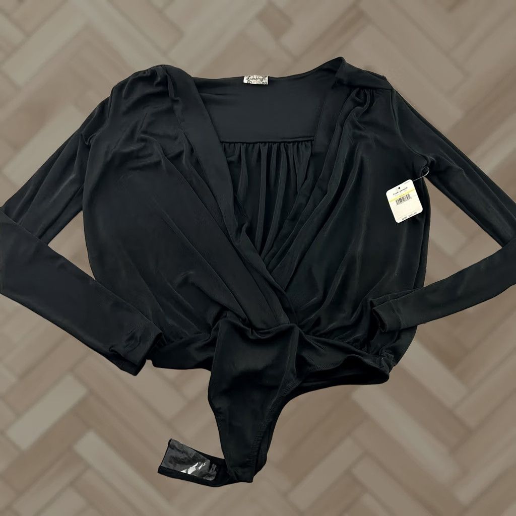 Free People Free People Suit Womens M Black NEW Intimately Long Sleeve Body Women Size M / US 6-8 / IT 42-44 - 1 Thumbnail