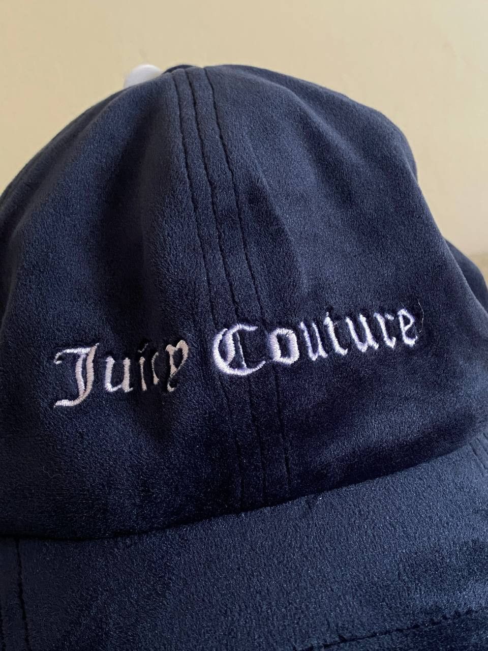 Juicy Couture Juicy Couture Sport Y2K Small Logo Velour Cap Size ONE SIZE - 10 Thumbnail