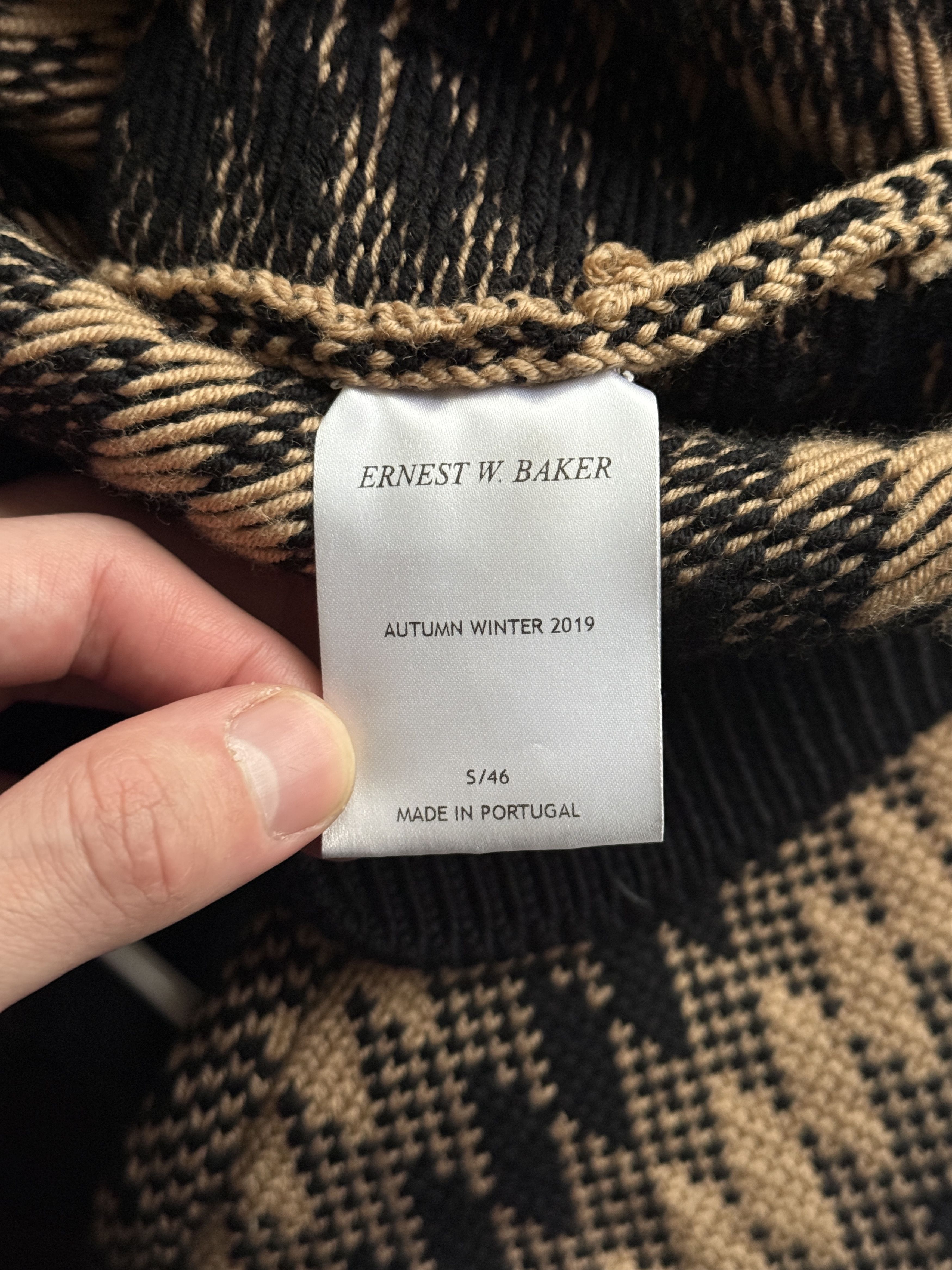 Ernest W. Baker Ernest W Baker 19aw knit jacket Size US M / EU 48-50 / 2 - 9 Thumbnail