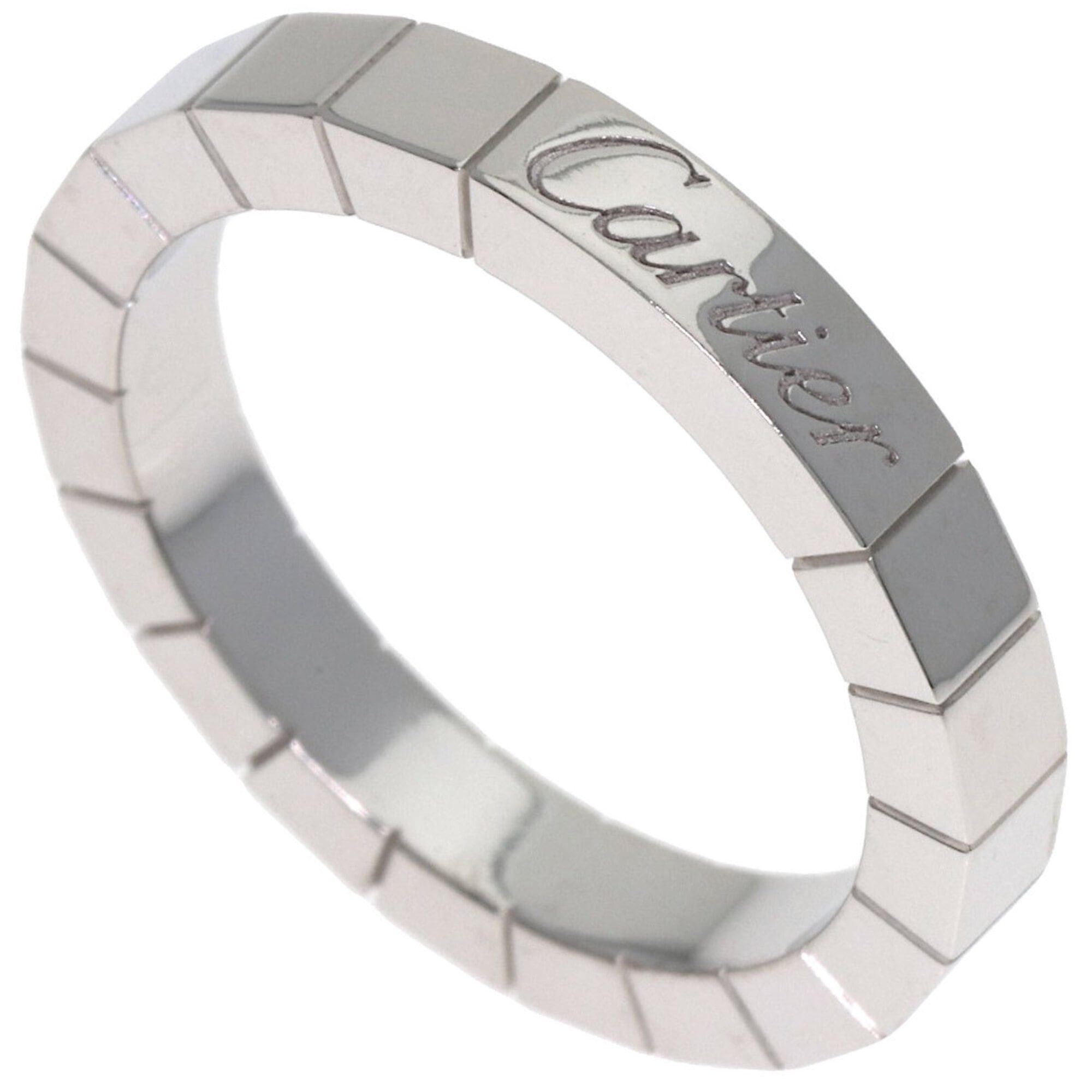 Cartier Cartier Lanieres #51 Ring, 18K White Gold, Women's, CARTIER Size ONE SIZE - 1 Thumbnail