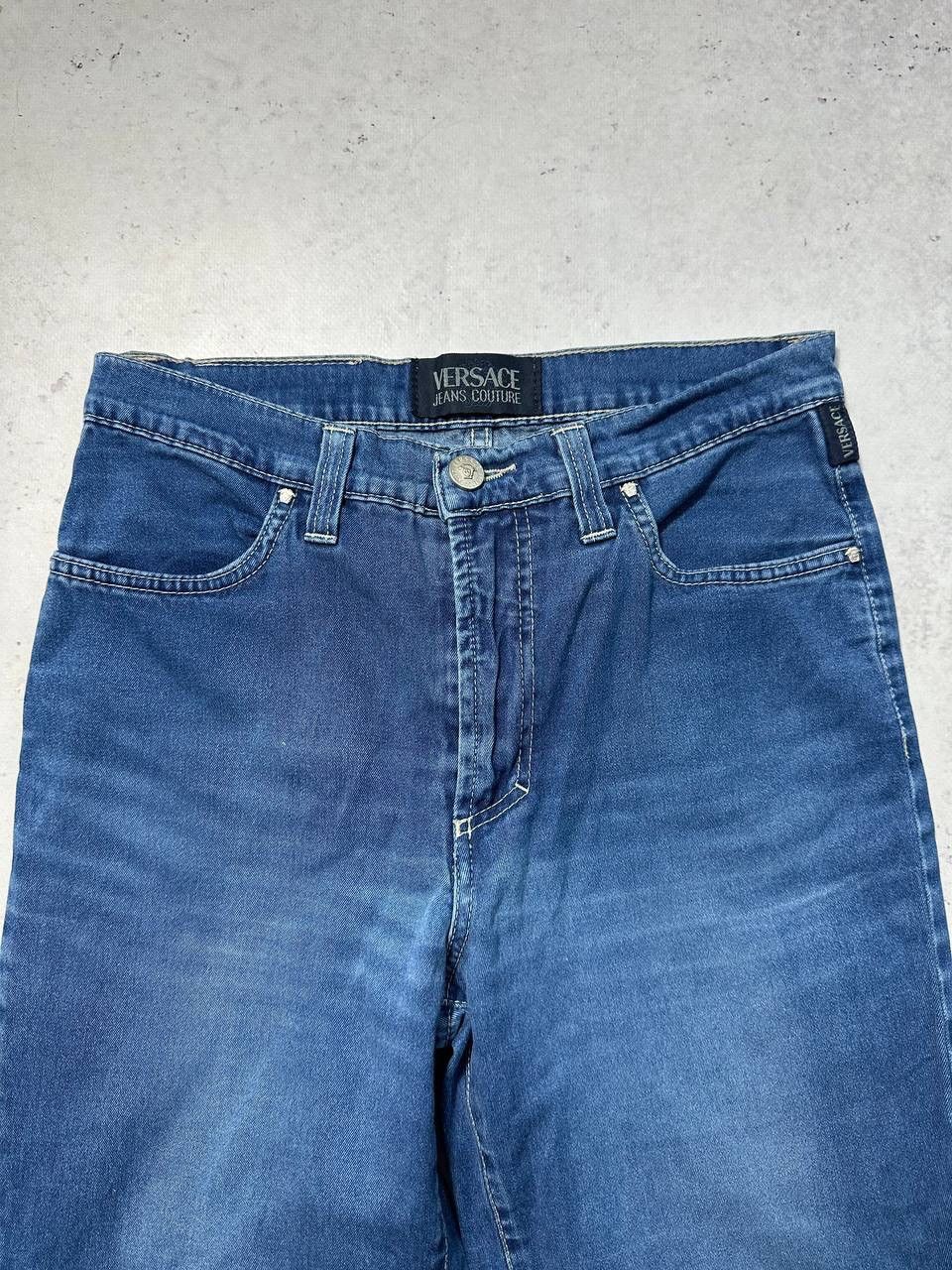 Versace × Vintage Vintage Versace Medusa Baggy Pants 29 Size US 29 - 4 Thumbnail