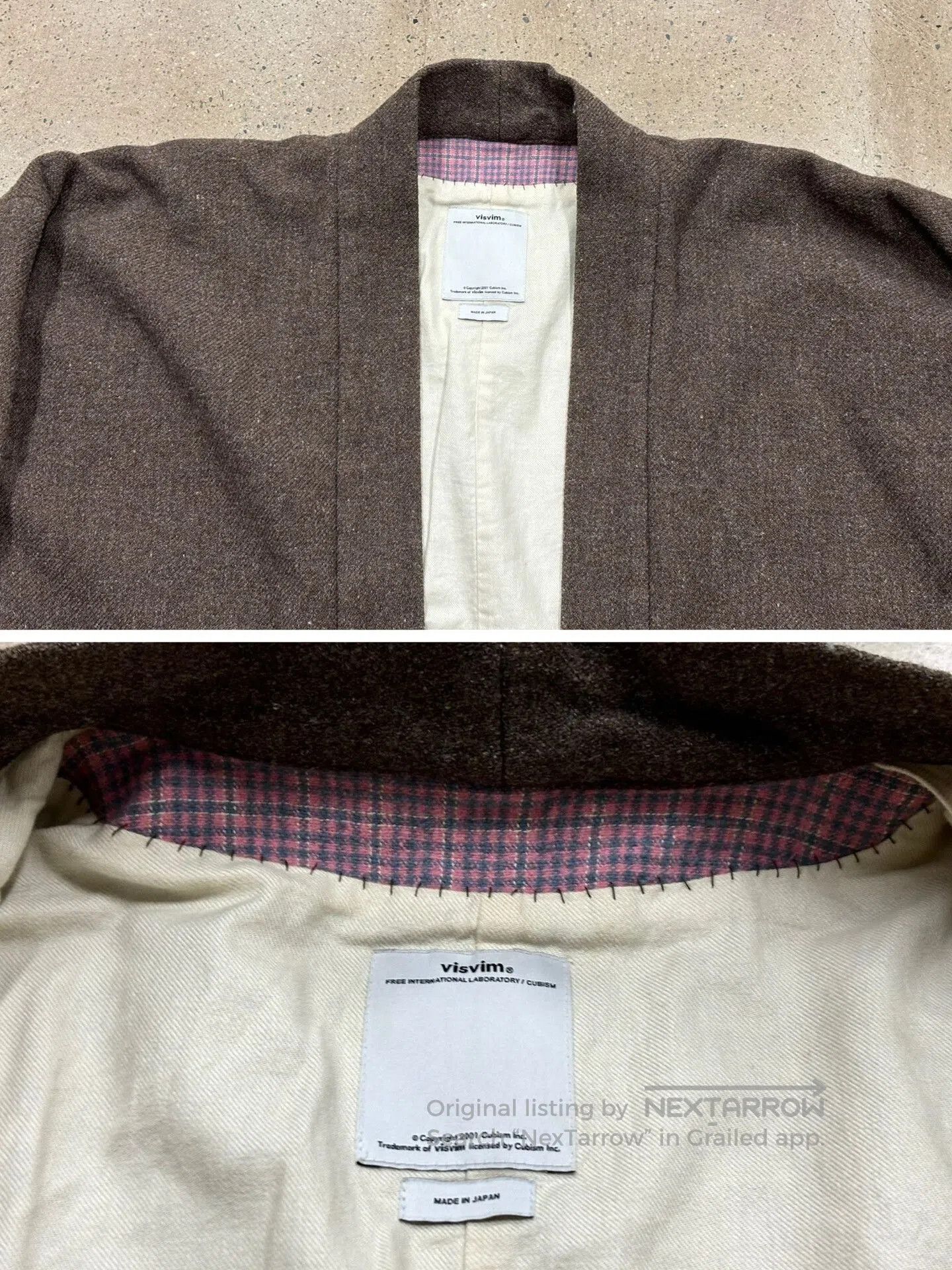 Visvim Visvim Sanjuro Jacket in Twill Wool. Size US XL / EU 56 / 4 - 5 Thumbnail