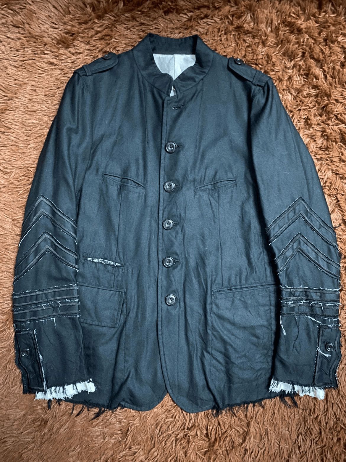 Takahiromiyashita The Soloist. Sz44 Takahiromiyashita the Soloist 15SS Stripe Jacket-2508 Size US S / EU 44-46 / 1 - 1 Thumbnail