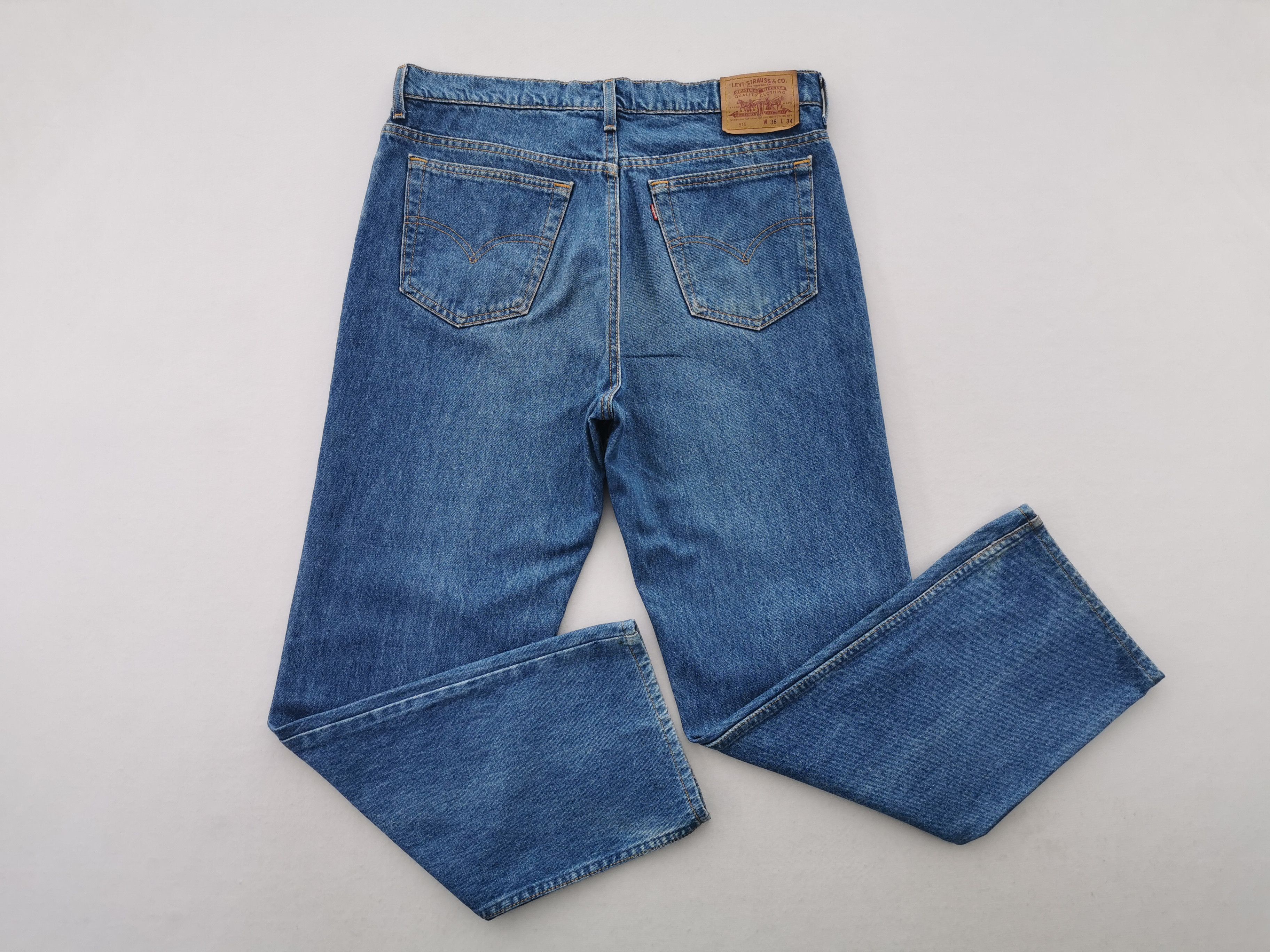 Levi's Vintage 90's Levis Lot 515 Denim Jeans Made In USA Size US 36 / EU 52 - 1 Thumbnail