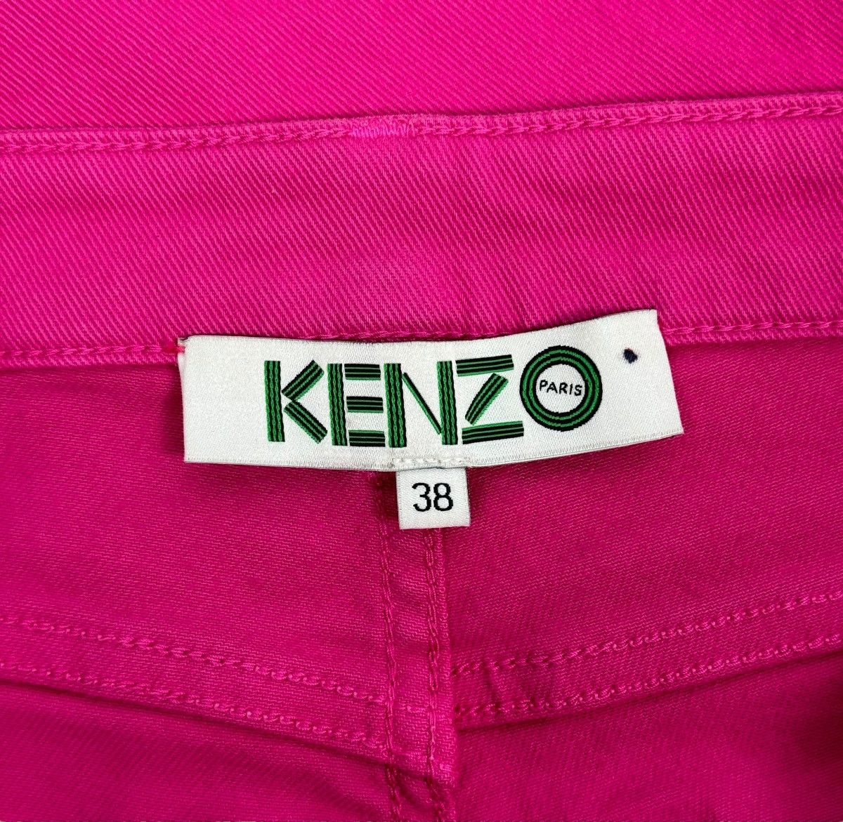 Kenzo Kenzo Paris Pink Jeans Embroidered Logo Slim size 38 Size 26" / US 2 / IT 38 - 14 Thumbnail