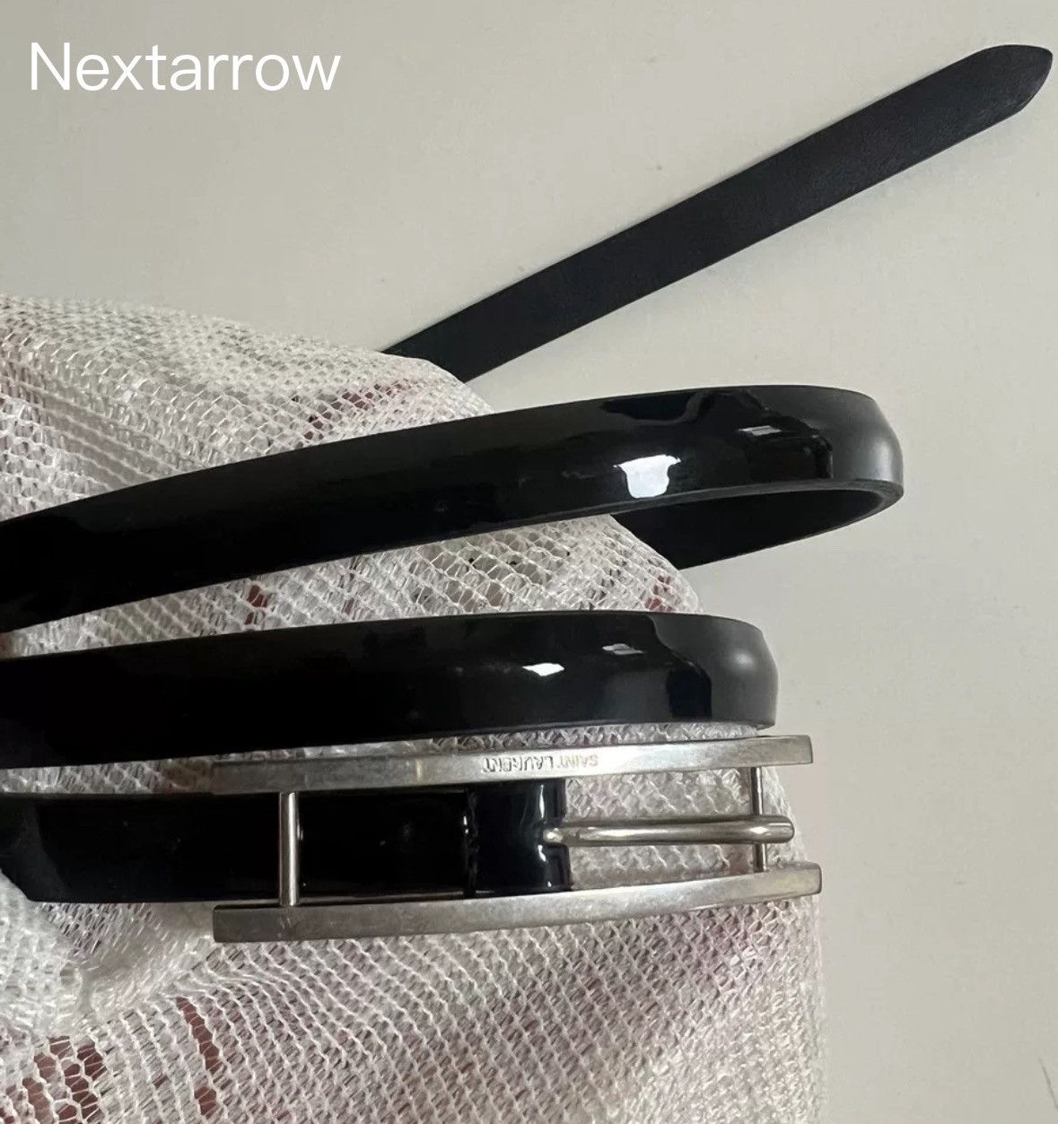 Saint Laurent Paris × Yves Saint Laurent SAINT LAURENT belt 2412-Nextarrow Size ONE SIZE - 1 Thumbnail