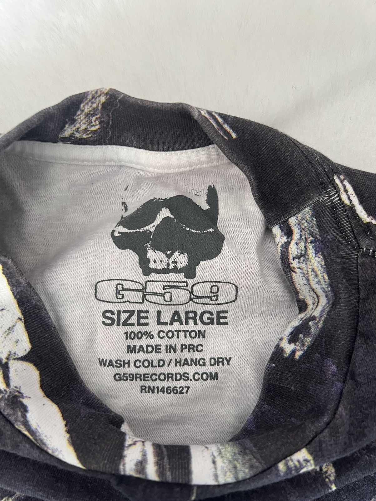 Fuck The Population × G59 Records Grey Day 2023 camo i survived grey day tee Size US L / EU 52-54 / 3 - 4 Thumbnail