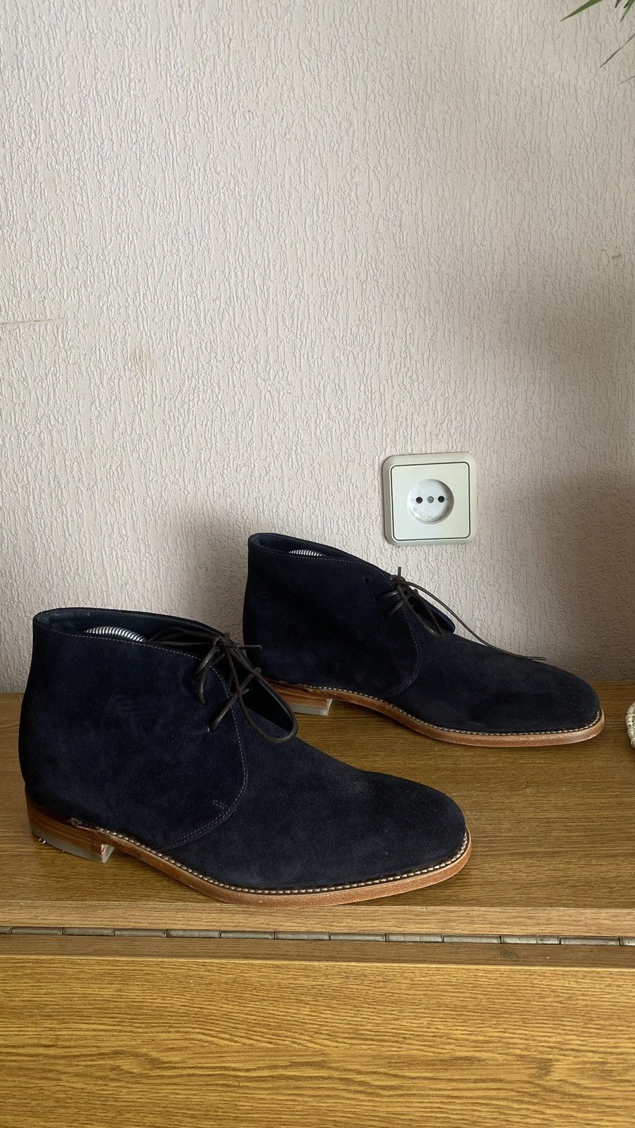 Loake Loake blue suede boots size UK 6,5 made in England Size US 7.5 / EU 40-41 - 3 Thumbnail