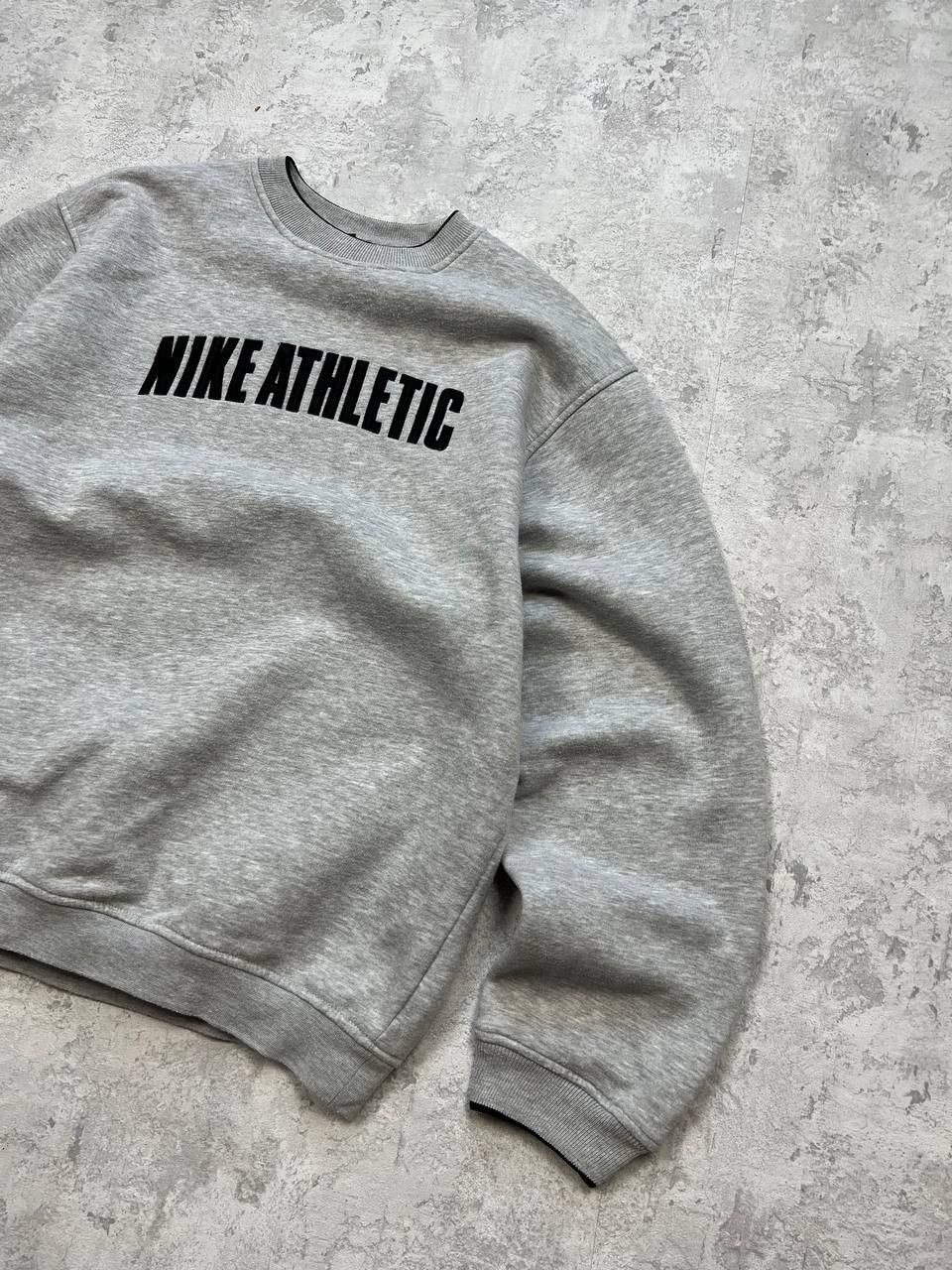 Nike Vintage Nike Athletic Sweatshirt Embroidered Big Logo Size US L / EU 52-54 / 3 - 3 Thumbnail