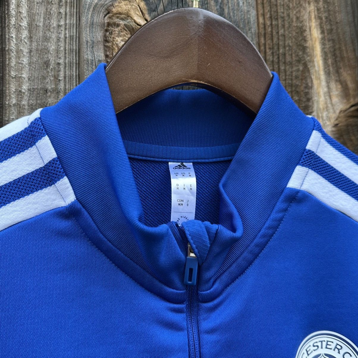 Adidas Adidas FC Leicester City Soccer Long Sleeve Shirt 1/4 Zip Size US M / EU 48-50 / 2 - 5 Thumbnail