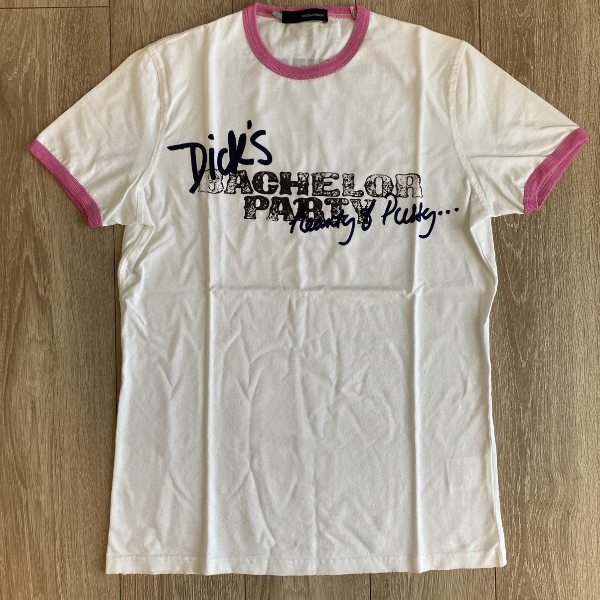 Dsquared2 Brand New DSQUARED2 Archive Ringer T-Shirt – Size L Size US L / EU 52-54 / 3 - 2 Thumbnail
