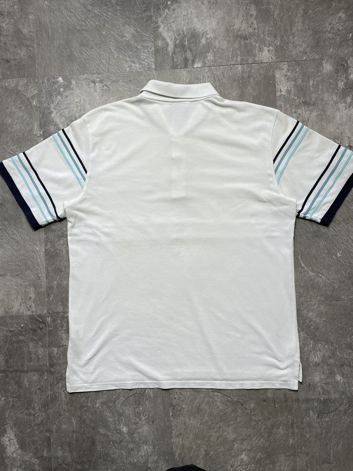 Other Vintage Yves Saint Laurent YSL Polo T Shirt Big Logo Luxury Size US XL / EU 56 / 4 - 3 Thumbnail