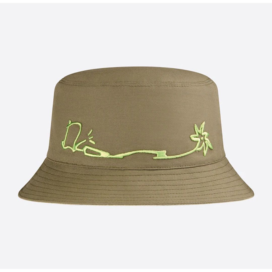 image of Dior O1Bcso1Str0324 Hats In Khaki, Men's
