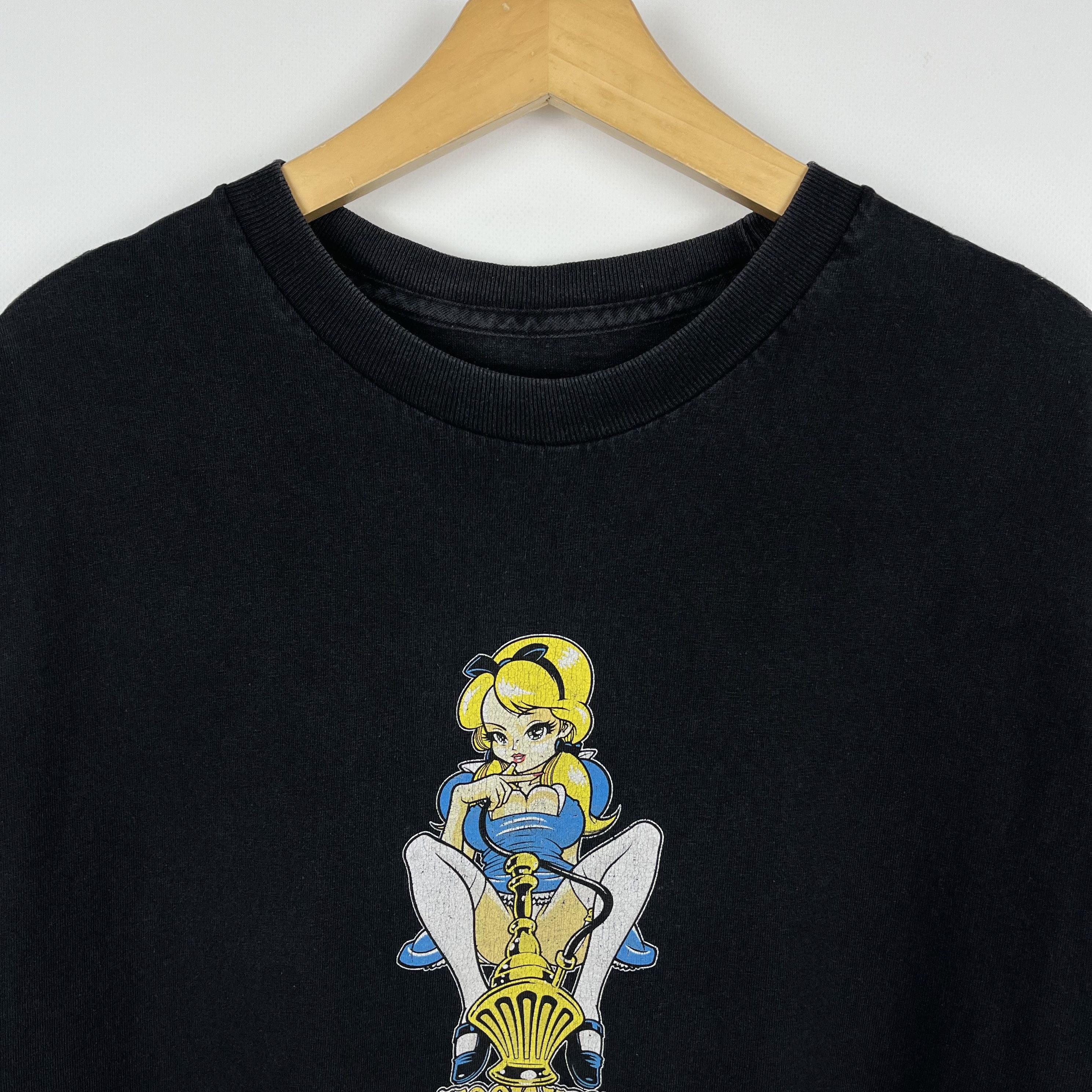 Hook-Ups Vintage Hook Ups Anime Y2K Big Logo T Shirt 2000’s Size US L / EU 52-54 / 3 - 6 Thumbnail