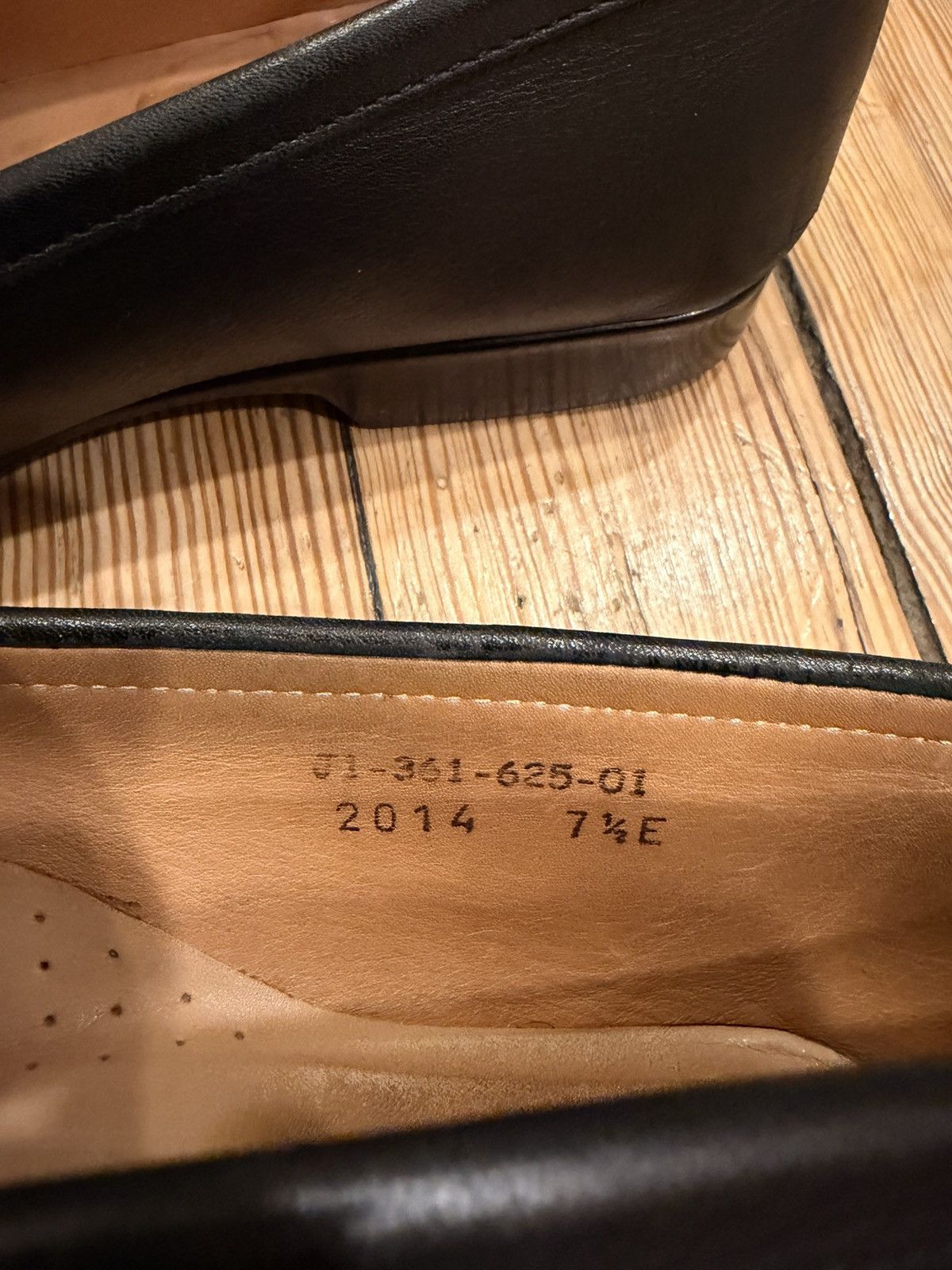 J.M. Weston JM Weston 625 Loafer Black 7.5E Size US 7.5 / EU 40-41 - 9 Thumbnail