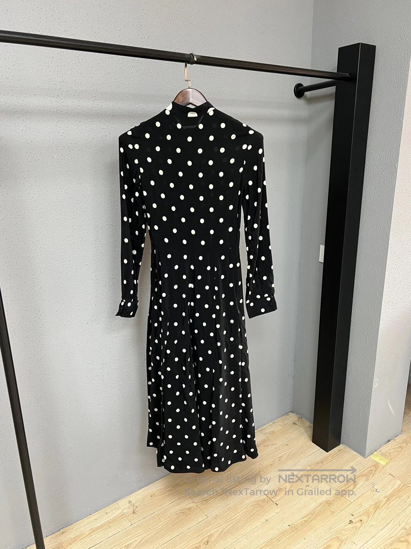 Valentino Valentino Polka Dot Mulberry Silk Dress| Size XS / US 0-2 / IT 36-38 - 2 Thumbnail