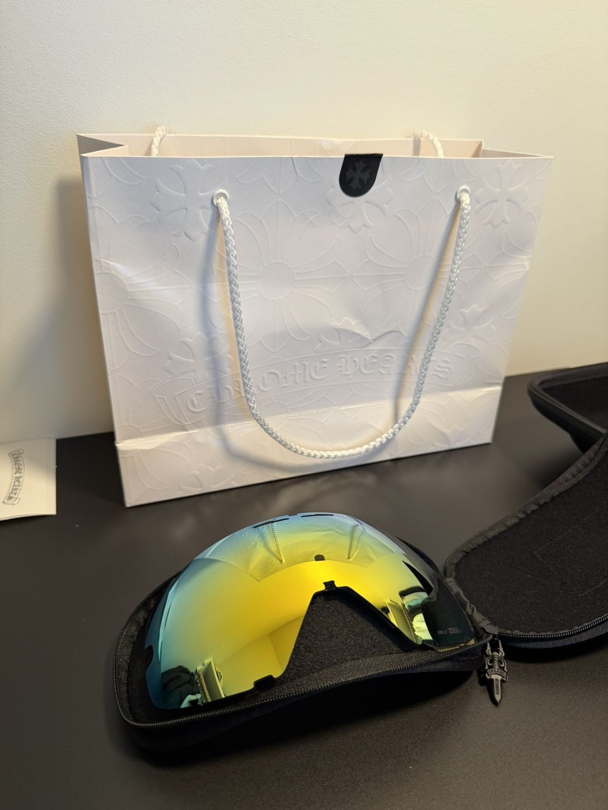 Chrome Hearts Chrome Hearts Silver Morning Ski Goggles Size ONE SIZE - 15 Thumbnail