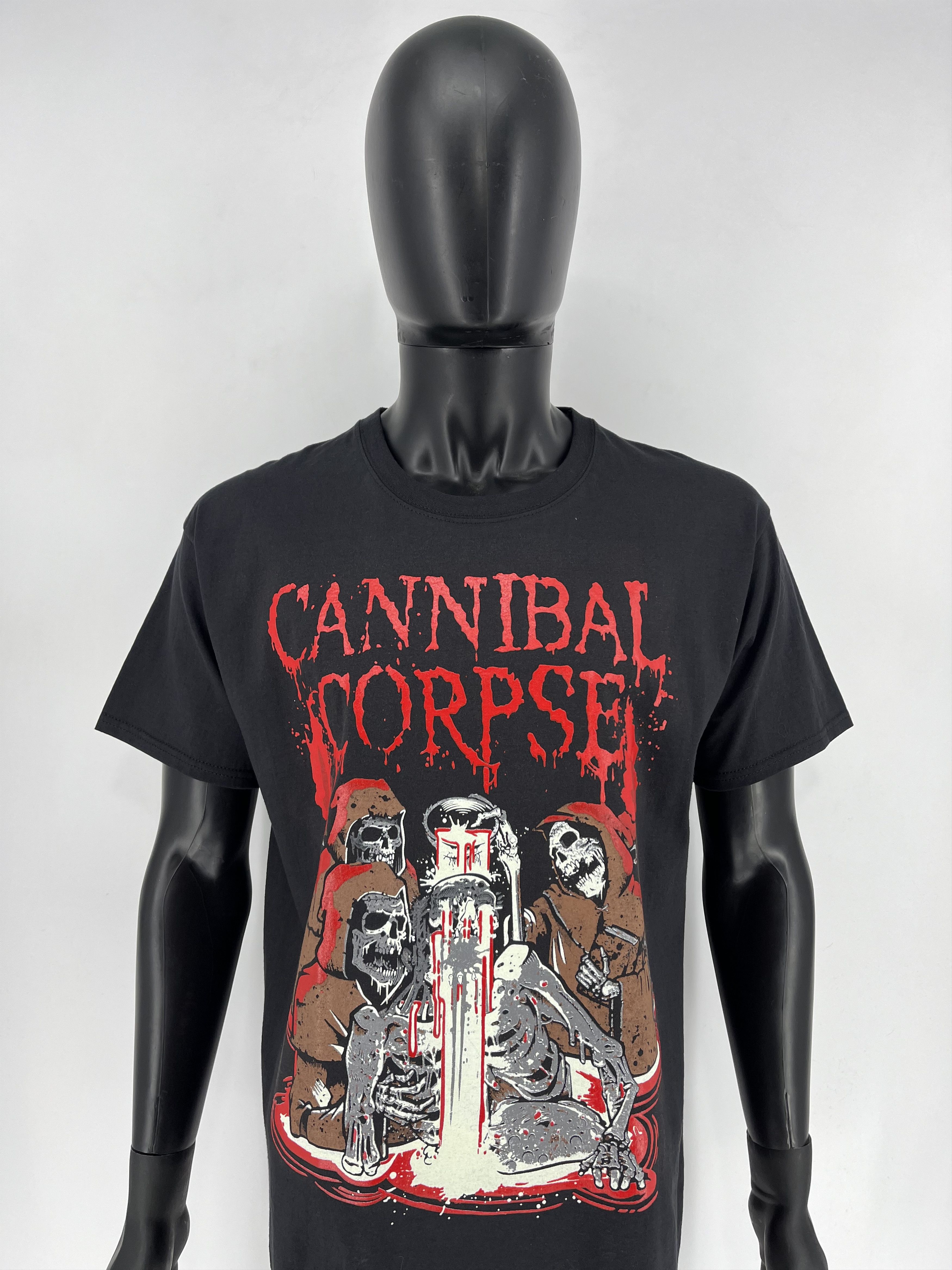 Band Tees Vintage Y2K Cannibal Corpse (Napalm Death Cradle Filth Size US XL / EU 56 / 4 - 1 Thumbnail