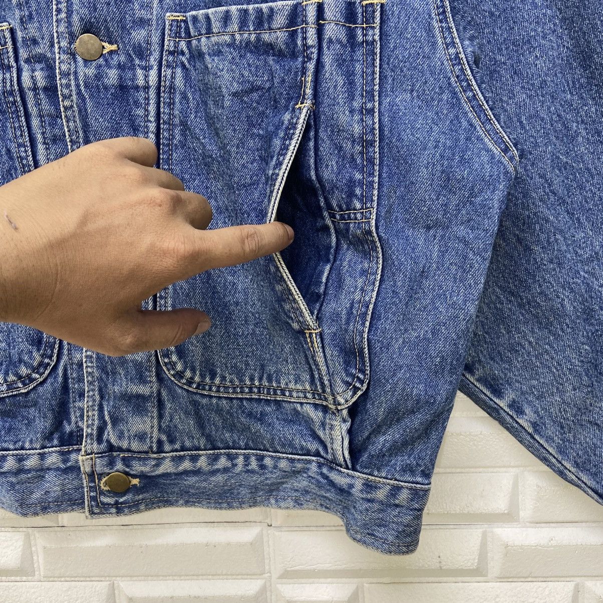 Japanese Brand Japanese Brand Streetwear Street Fashion Trucker Denim Size US M / EU 48-50 / 2 - 6 Thumbnail