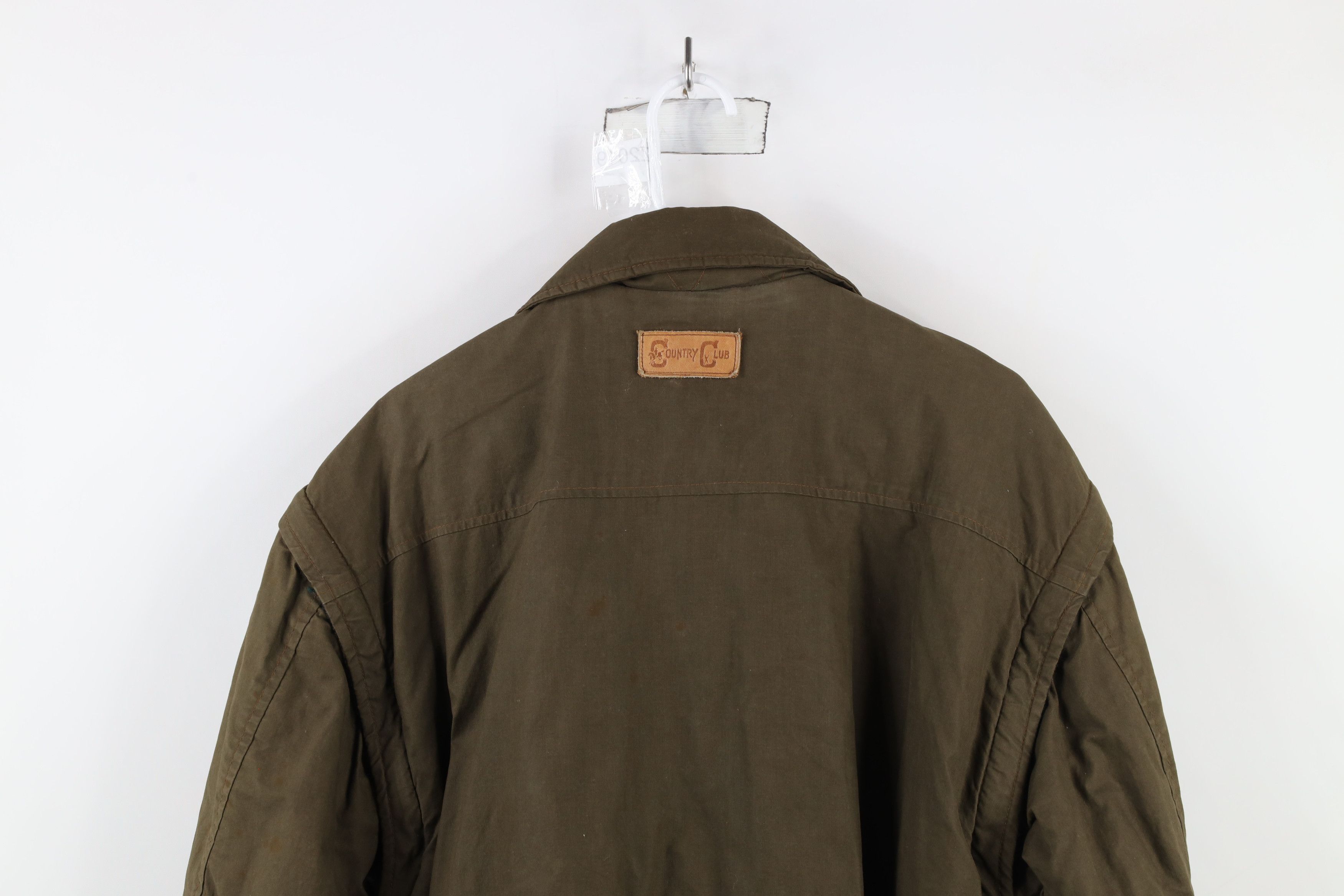 Vintage Vintage 90s Convertible Lined Suede Leather Vest Jacket Size US L / EU 52-54 / 3 - 13 Thumbnail