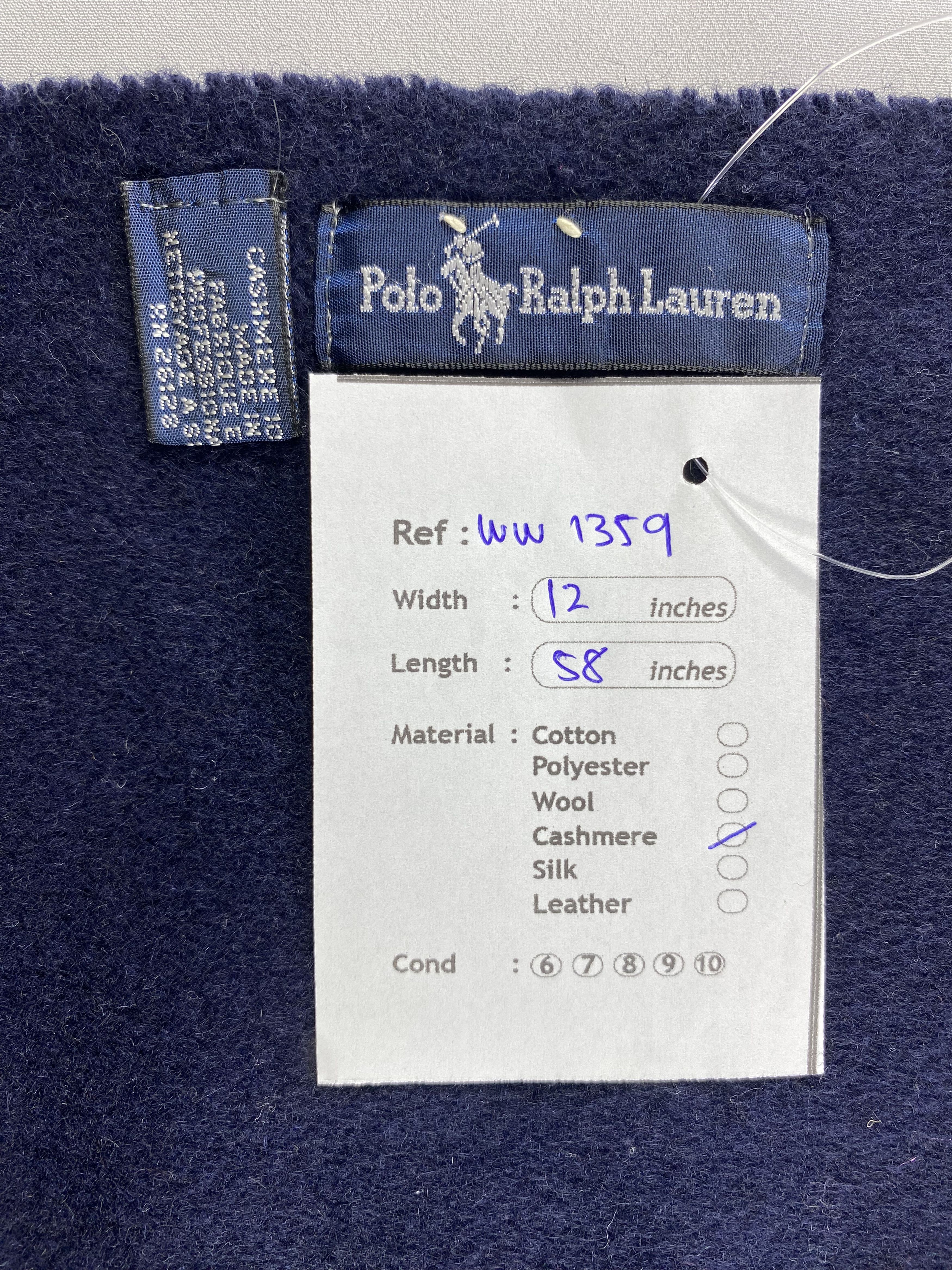 Polo Ralph Lauren × Vintage Polo Ralph Lauren Scarf / Muffler / Neckwear Size ONE SIZE - 6 Thumbnail