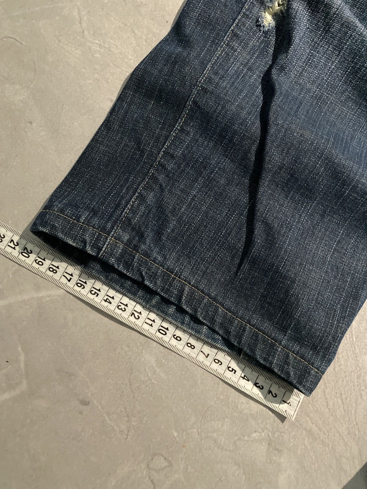 Vintage RARE Archive Faded Destroyed / Number Nine Style / Y2K 90s Size US 32 / EU 48 - 9 Thumbnail