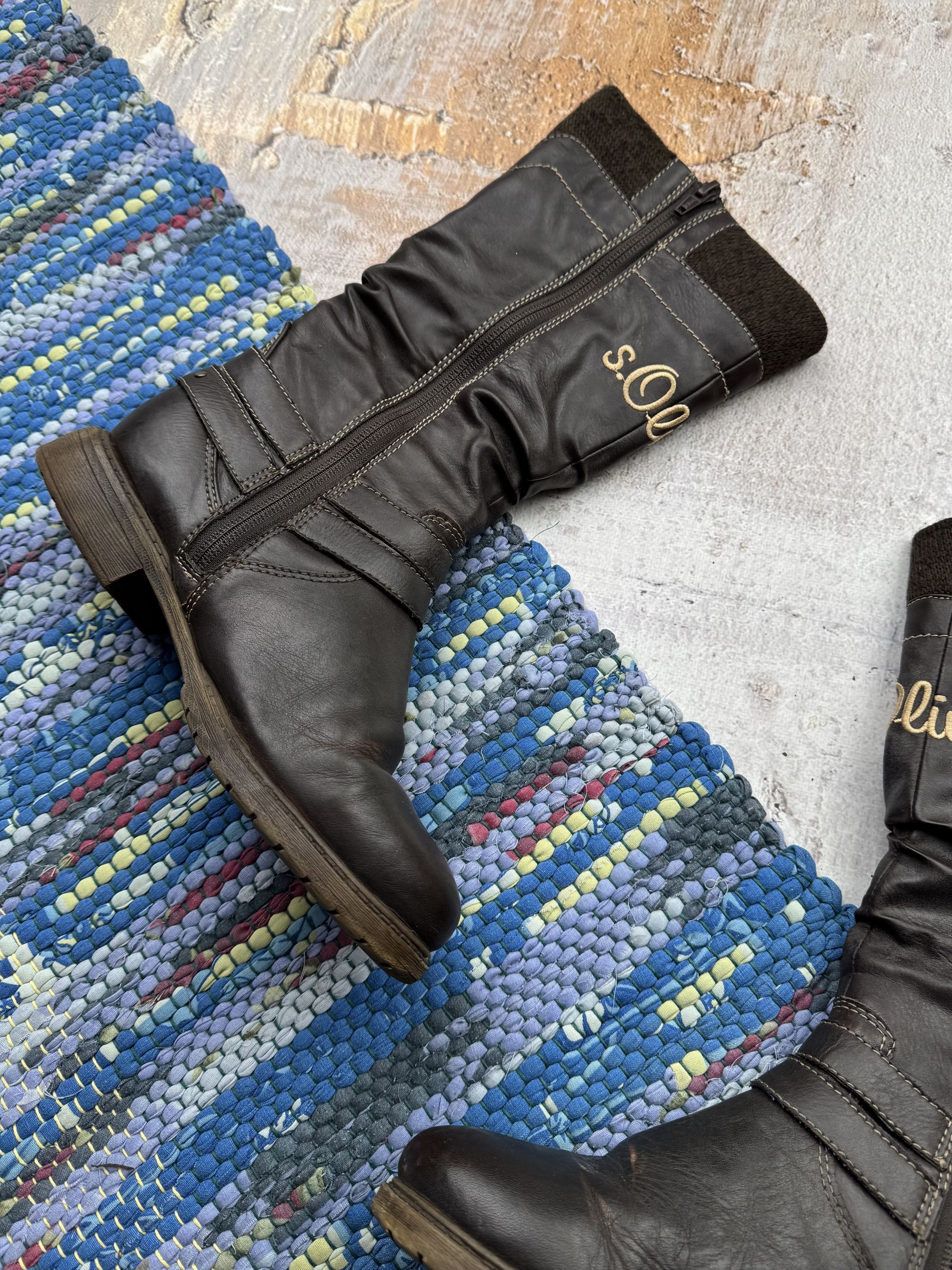 Japanese Brand Vintage Belted Boots A724D6(398) Size US 6 / IT 36 - 5 Thumbnail
