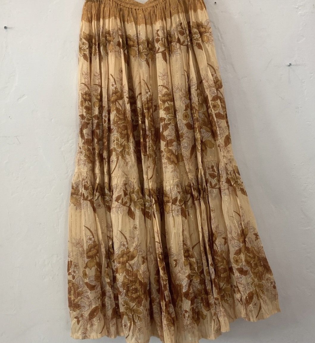 Spell SPELL & gypsy collective COCO LEI SKIRT in caramel small Size 28" / US 6 / IT 42 - 6 Thumbnail