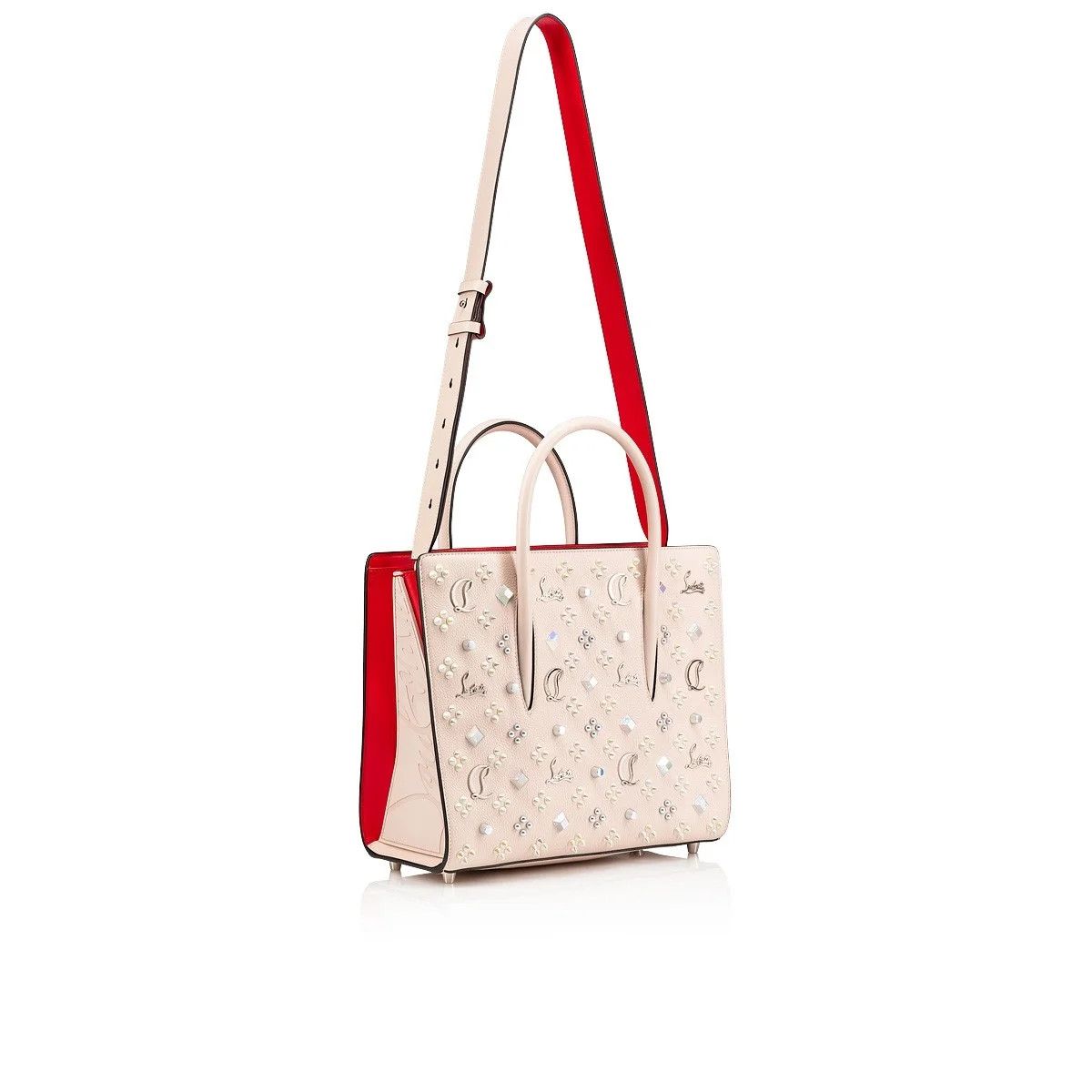 Christian Louboutin o1s1wg110126 Size: OS/Paloma Medium in White/Multi Size ONE SIZE - 6 Thumbnail