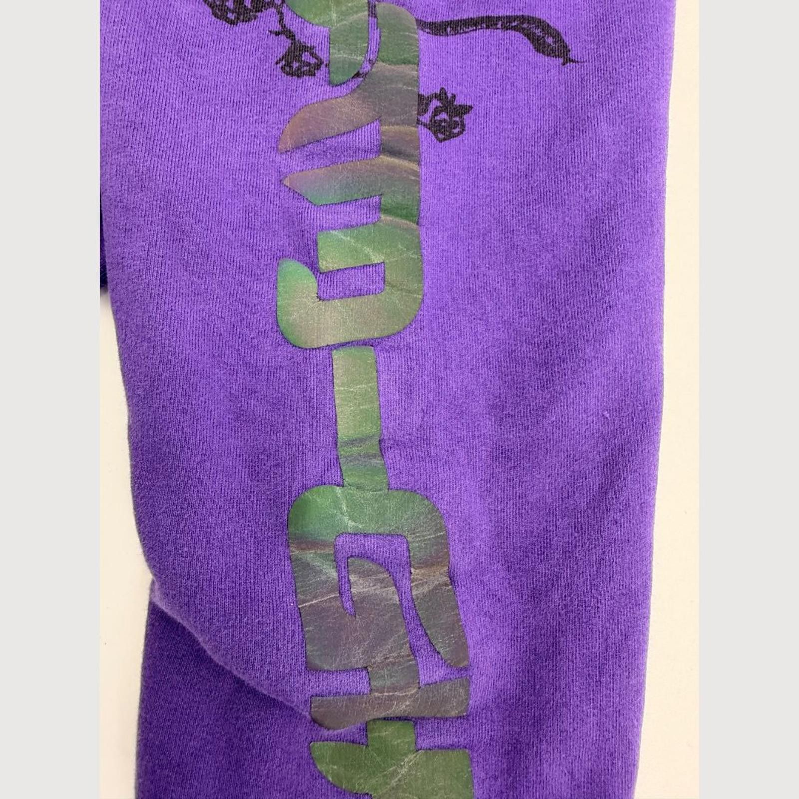 Other I.AM.GIA Purple Graphic Jogger Sweatpants XS Y2K Streetwear Size 26" / US 2 / IT 38 - 9 Thumbnail