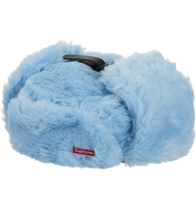 Supreme Supreme Blue Ushanka Hat FW25 Size ONE SIZE - 12 Thumbnail
