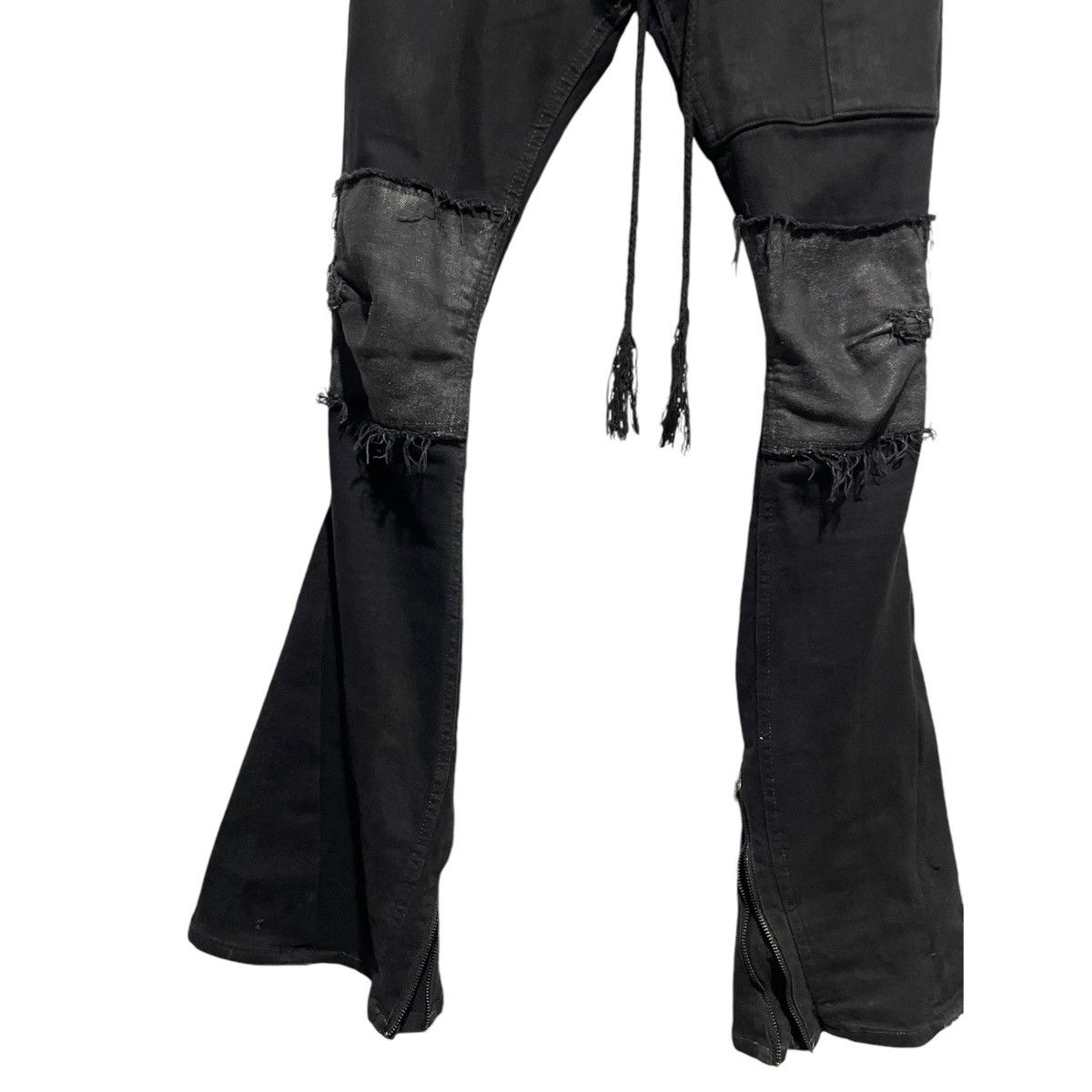 If Six Was Nine Ifsixwasnine lu/sbcm lace denim waxed knees Size US 30 / EU 46 - 3 Thumbnail