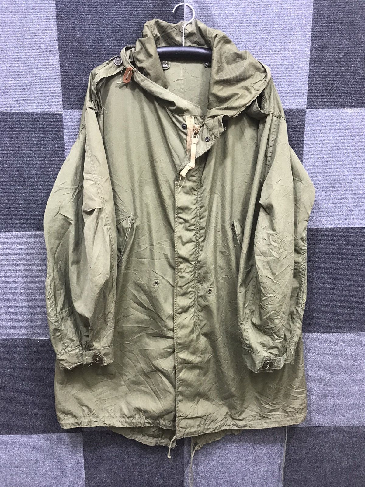 Vintage 💥TRUE VINTAGE 50s💥Archival M50 US ARMY Fish Tail Parka Size US M / EU 48-50 / 2 - 1 Thumbnail