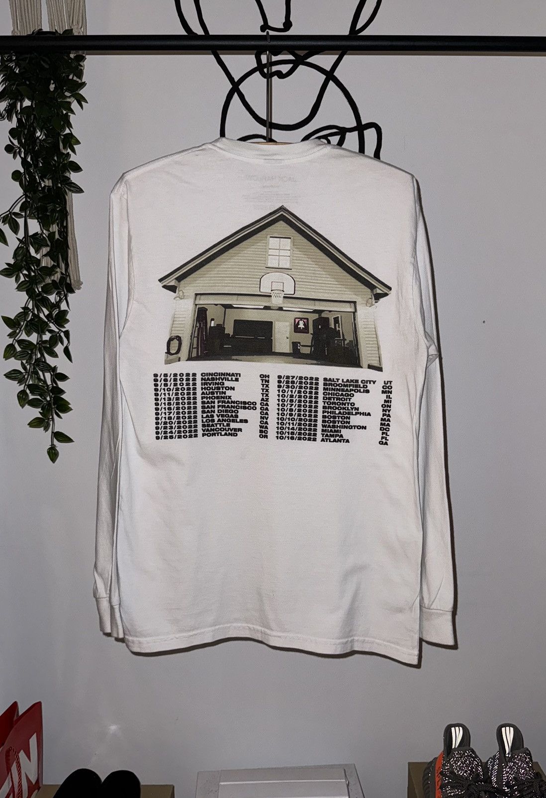 Band Tees × Rap Tees 2022 Jack Harlow COME HOME THE KIDS MISS YOU TOUR Shirt Rap Size US M / EU 48-50 / 2 - 2 Thumbnail