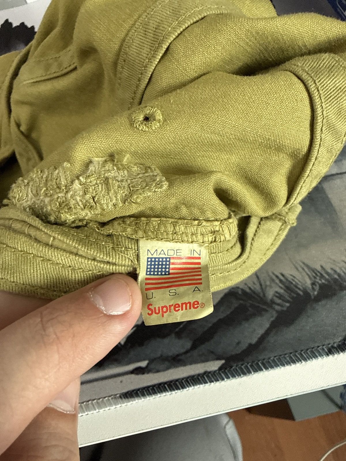 Supreme Supreme Overdyed Camo Camp Cap Size ONE SIZE - 2 Thumbnail