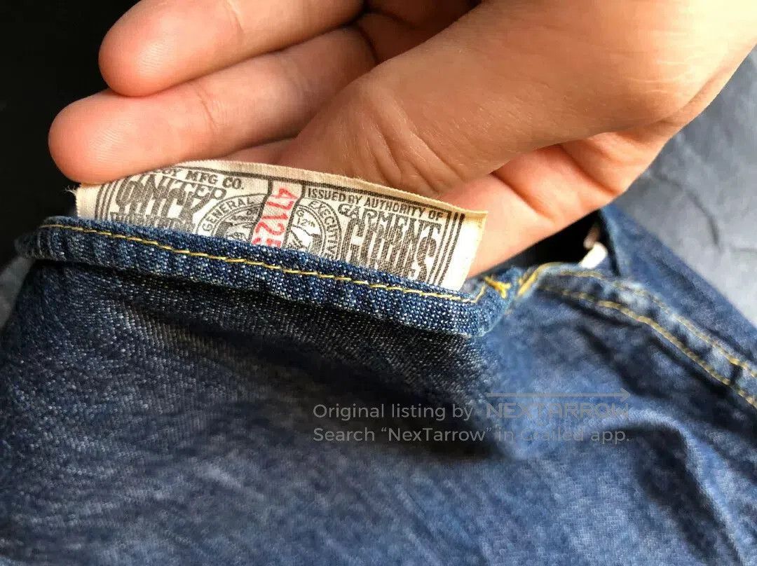 The Real McCoy's Joe McCoy Men's Denim T. Size US M / EU 48-50 / 2 - 3 Thumbnail