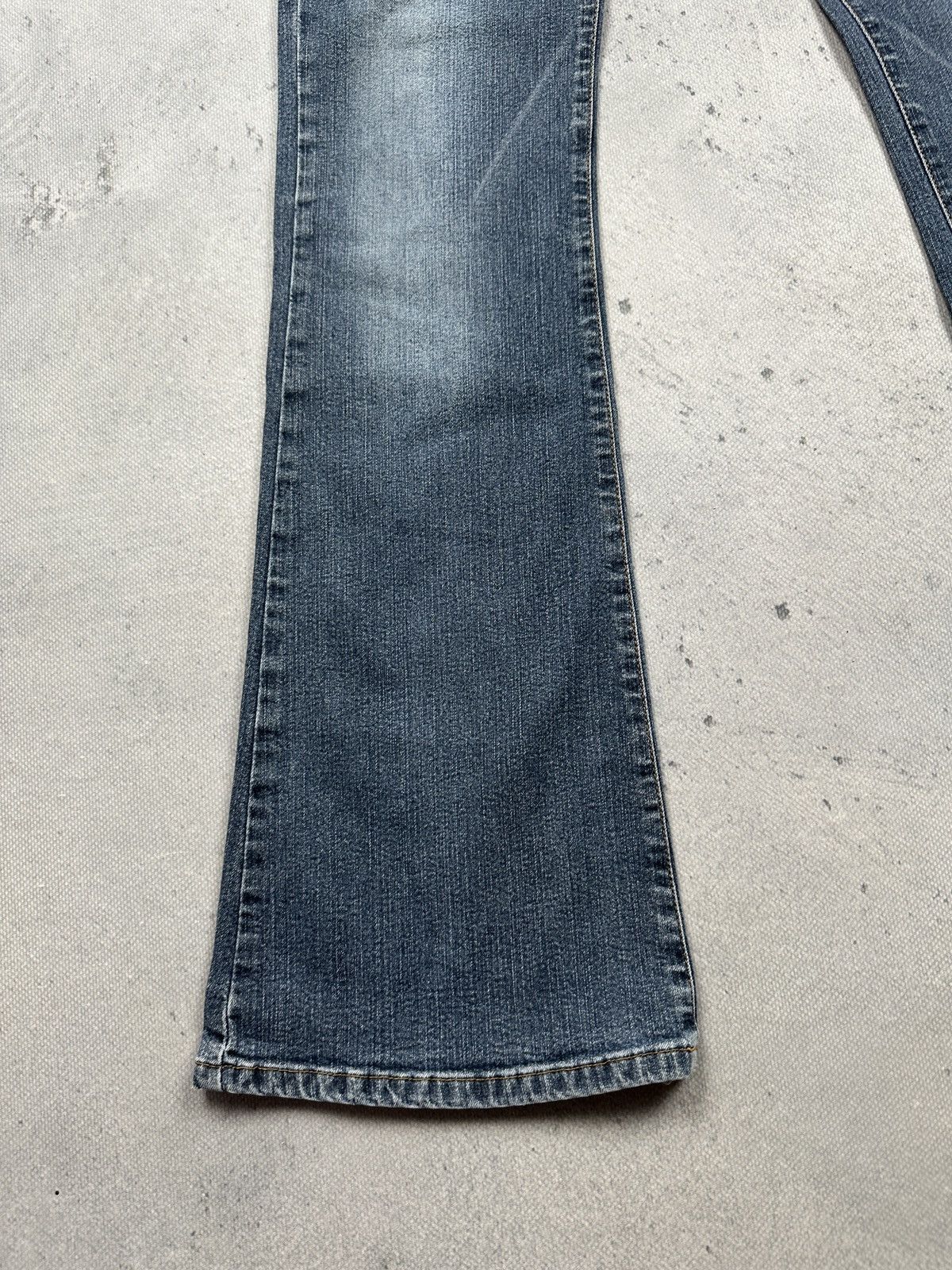 Miss Sixty Miss Sixty Tommy Bootcut Low Rise Blue Denim Flared Jeans Size 28" / US 6 / IT 42 - 5 Thumbnail