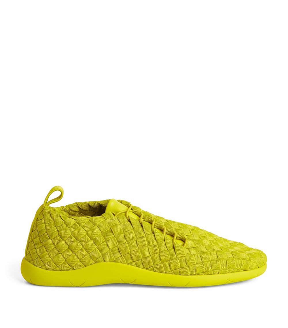 image of Bottega Veneta O1Loc1C0324 651306 Plat Sneakers In Yellow, Men's (Size 10)