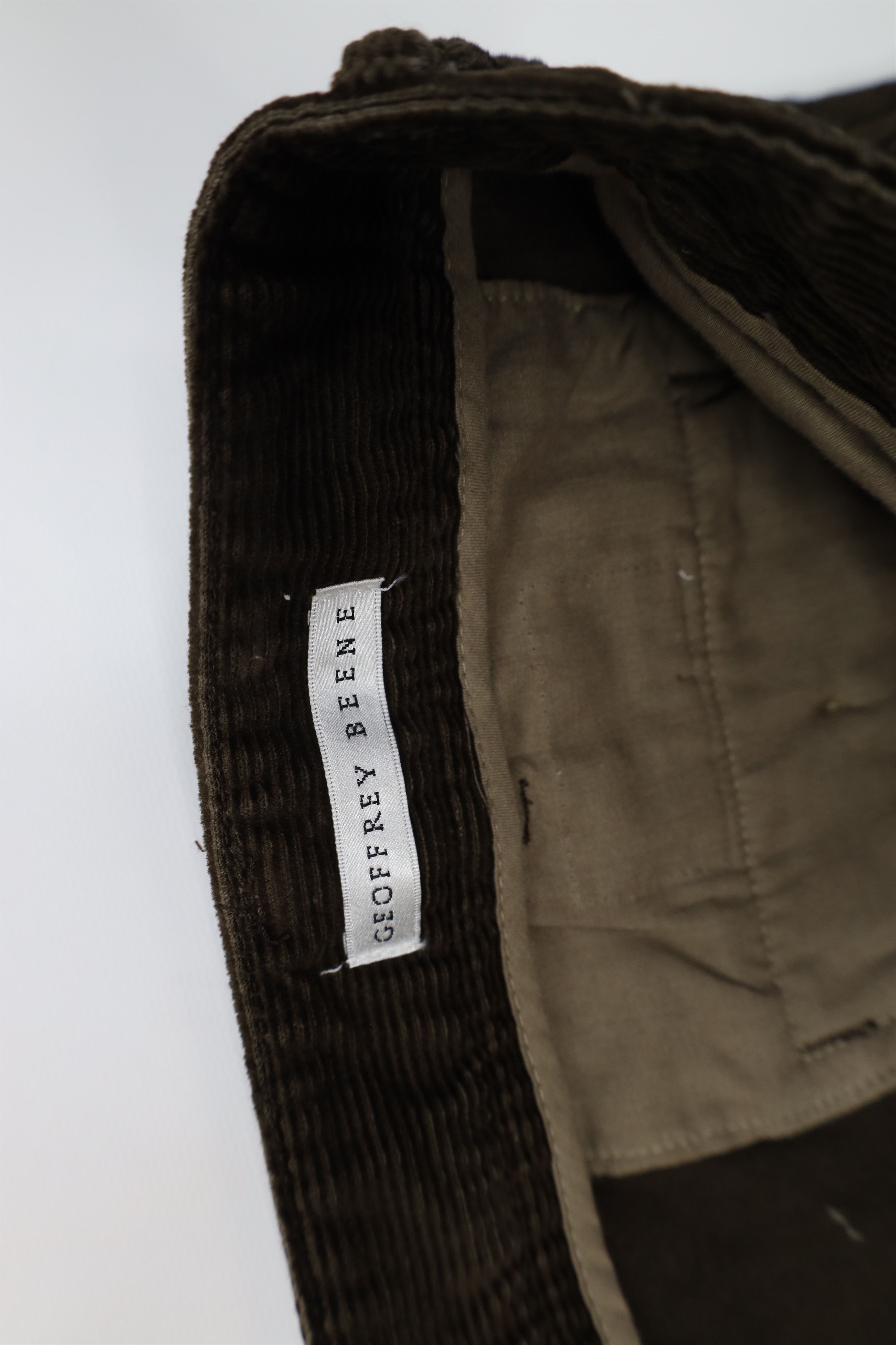 Vintage Vintage 90s Streetwear Pleated Wide Leg Corduroy Chino Pants Size US 36 / EU 52 - 6 Thumbnail