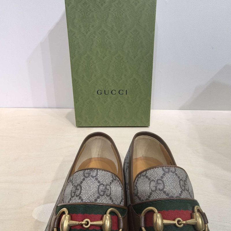 Gucci Gucci Horsebit Leather Loafers for Men - Size US 8.5 / EU 41-42 - 1 Thumbnail