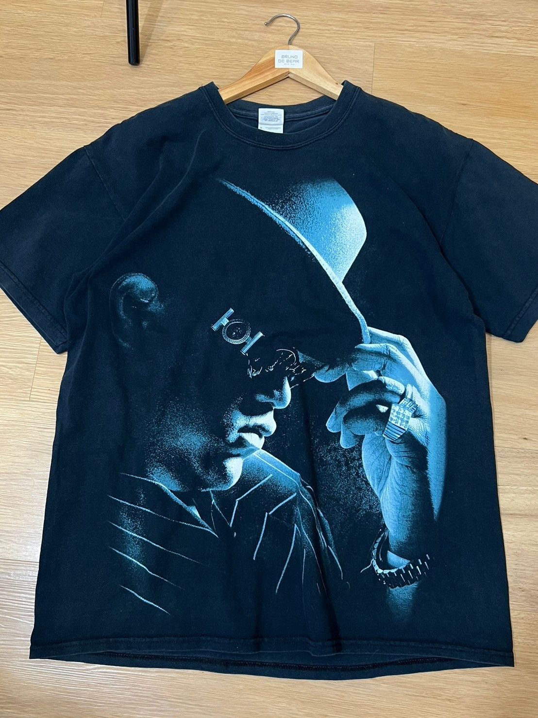 Rap Tees × Vintage Vintage Notorious BIG shirt Raptee BN Size US L / EU 52-54 / 3 - 5 Thumbnail