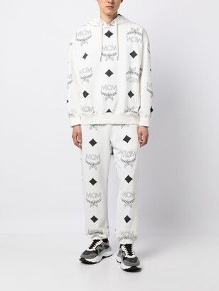 MCM o1mt1gz0325 Long Pant in White/Black Size US 32 / EU 48 - 4 Thumbnail