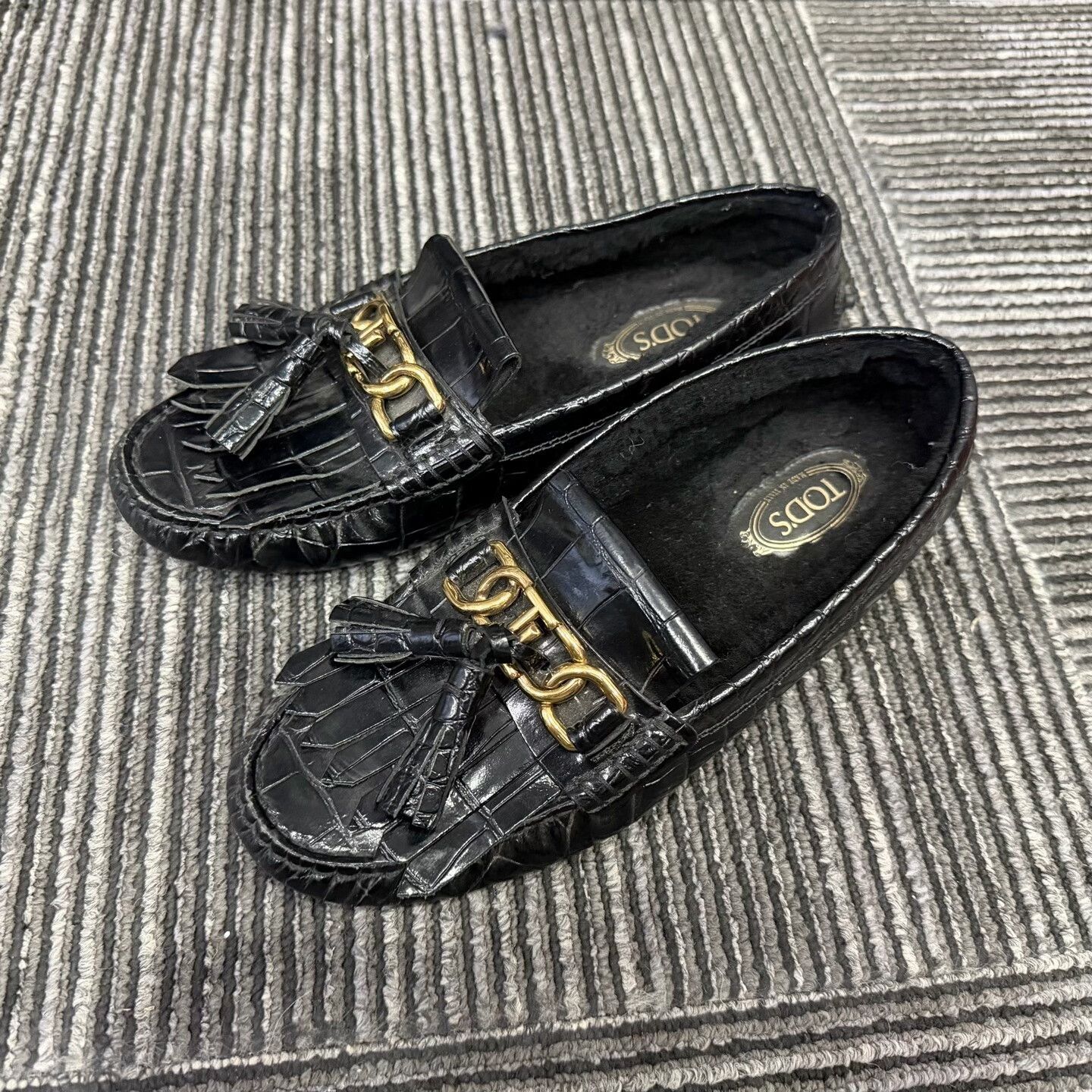 Tod's Tod's Black Lowtop Sneakers us_6 Women Size US 6 / IT 36 - 1 Thumbnail