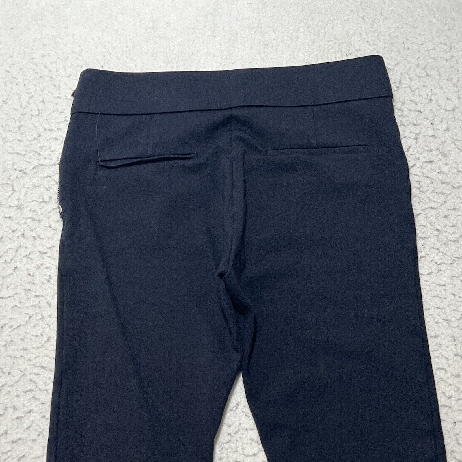 Ann Taylor Ann Taylor Petite Side Zip Athletic Blue Leggings Stretch Size 26" / US 2 / IT 38 - 8 Thumbnail