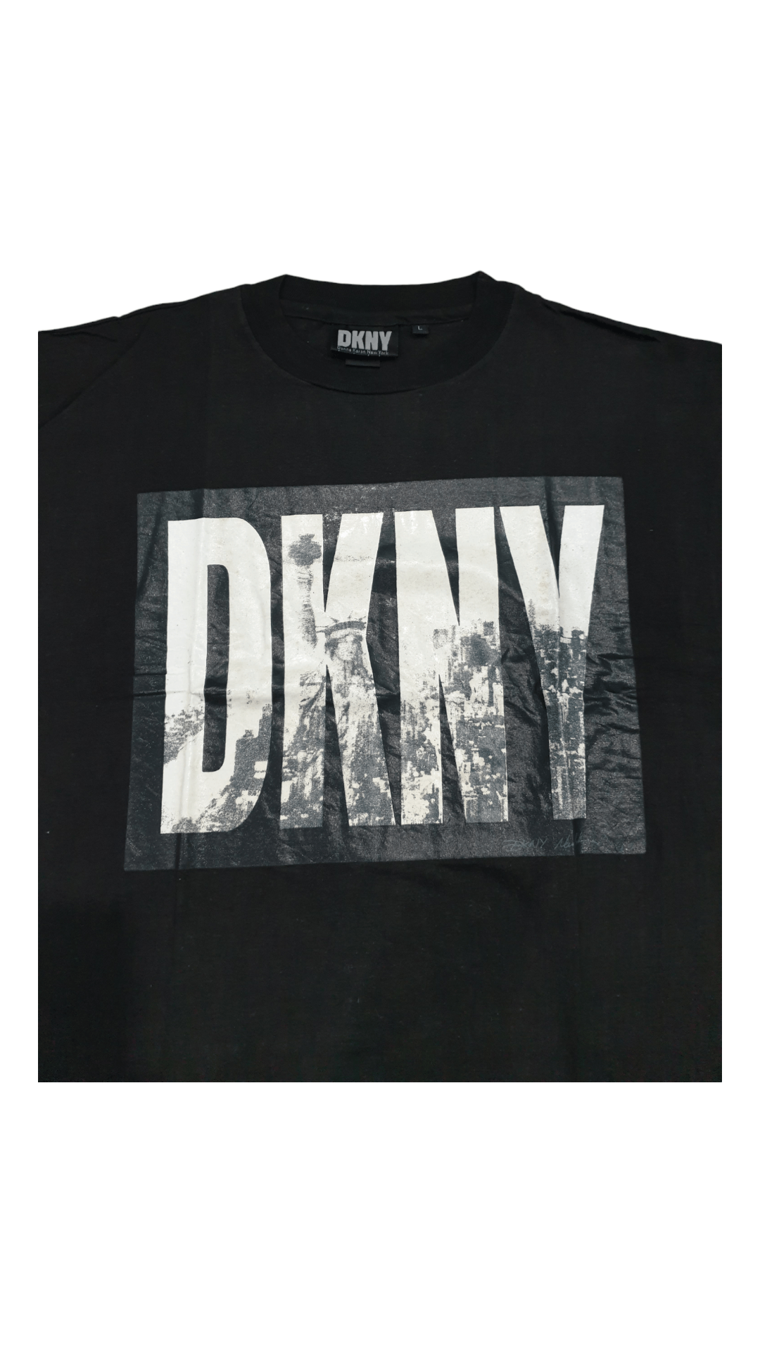 DKNY × Vintage 90s DKNY New York T-Shirt Size US L / EU 52-54 / 3 - 3 Thumbnail